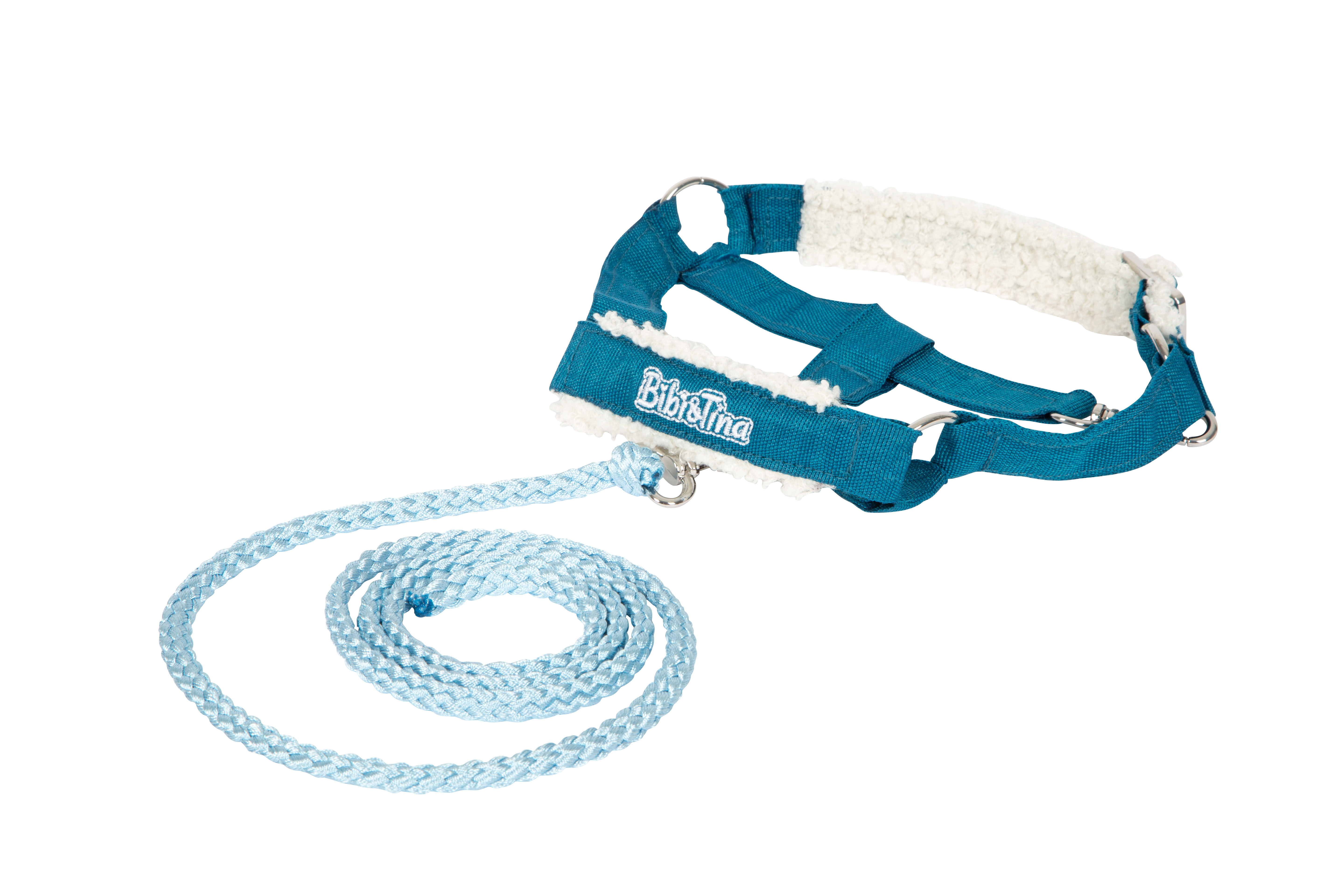 Bibi & Tina Hobby Horse Halfter-Set Amadeus mit kombiniertem Halfter und Führstrick