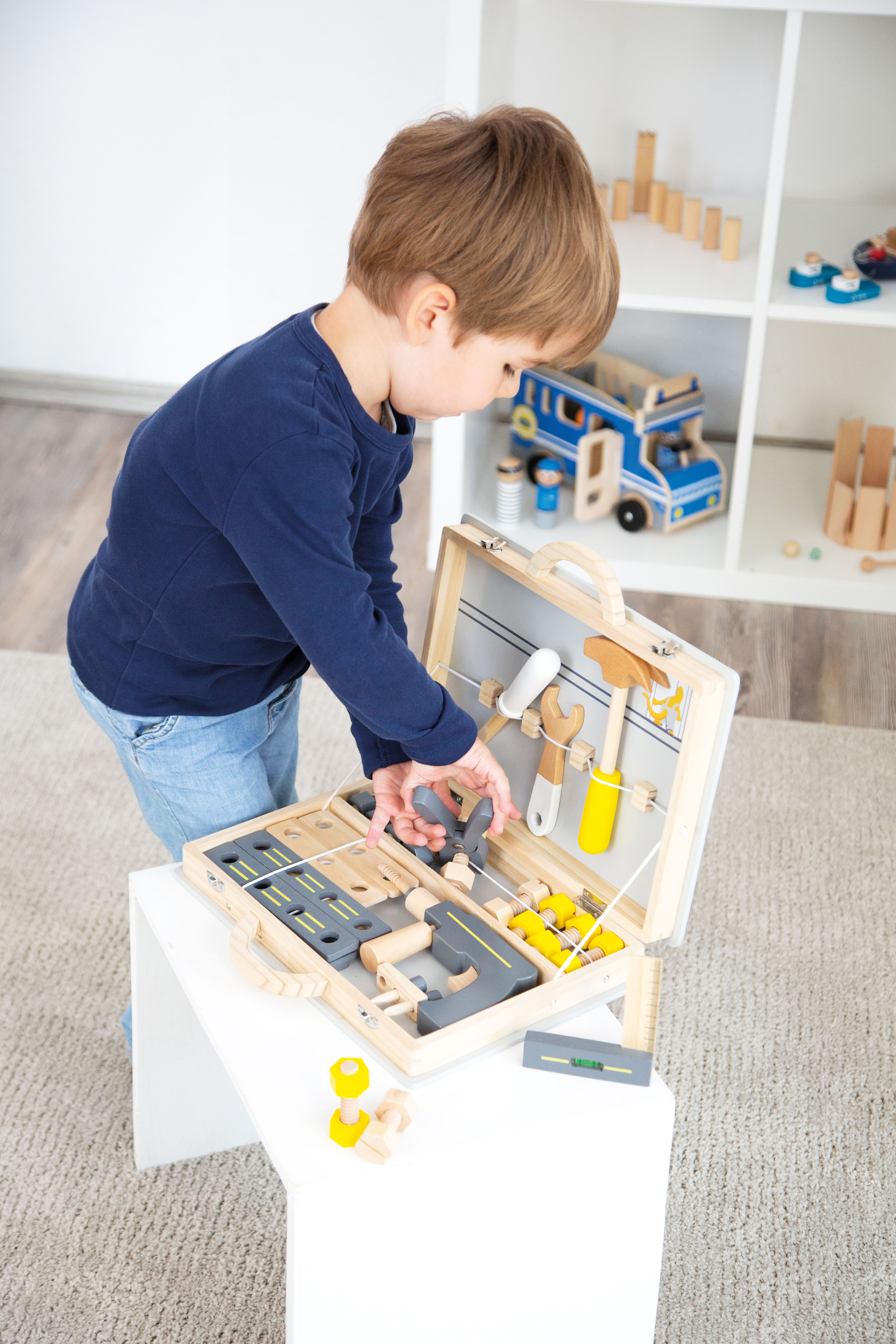 Werkzeugkoffer „Miniwob“ für Kinder