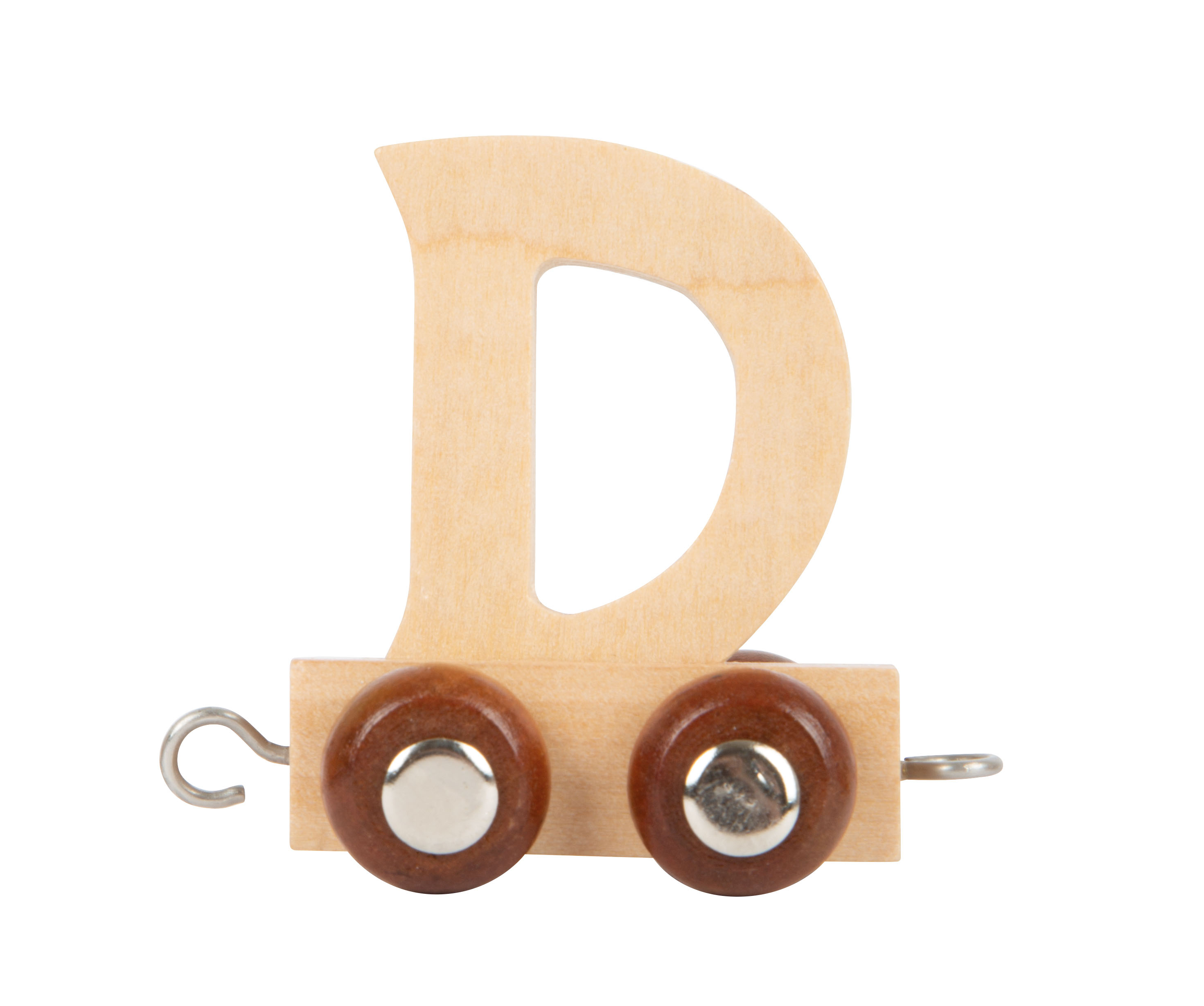 Buchstabenzug Holz D für Kinder