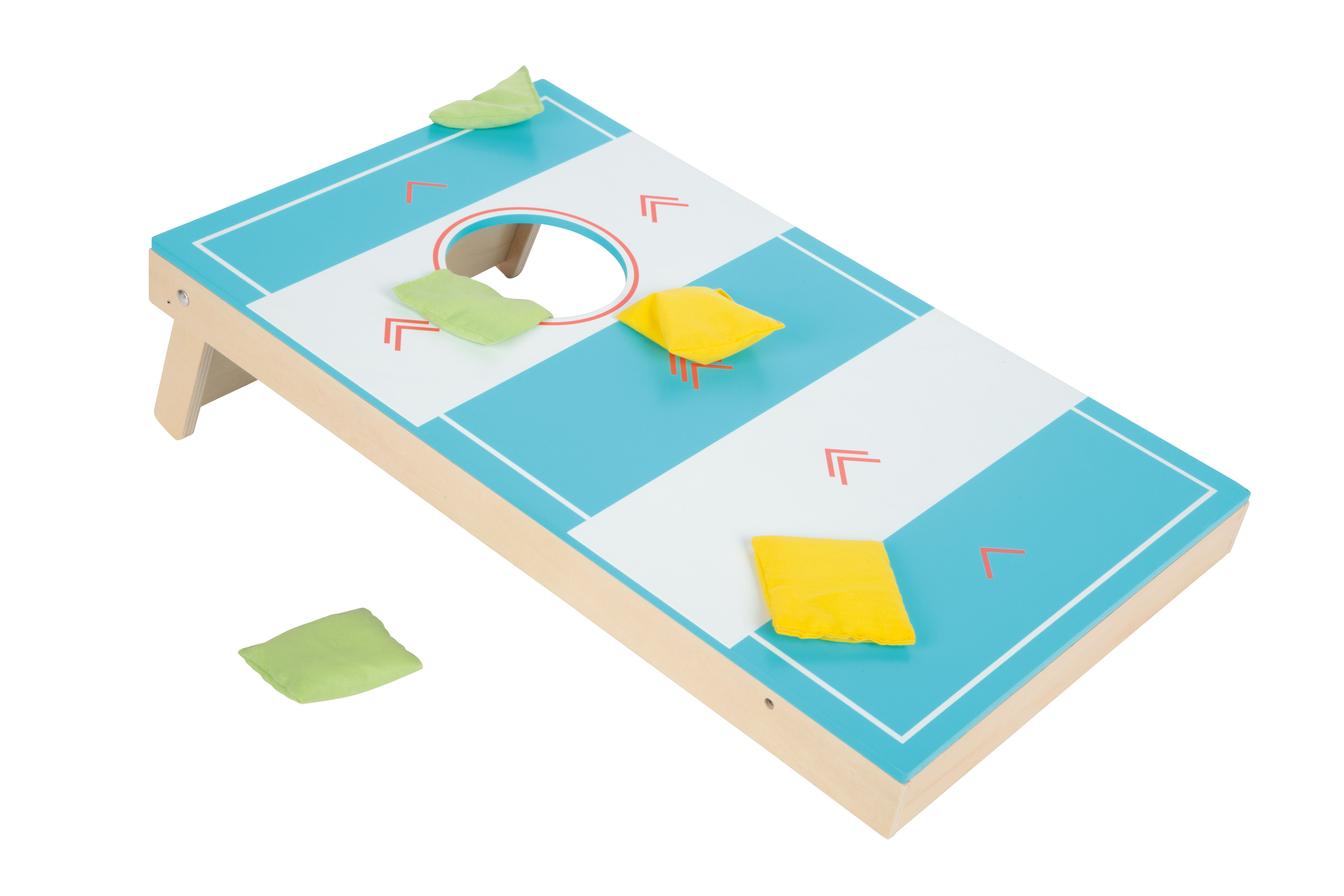 Juego de cornhole y sling puck 