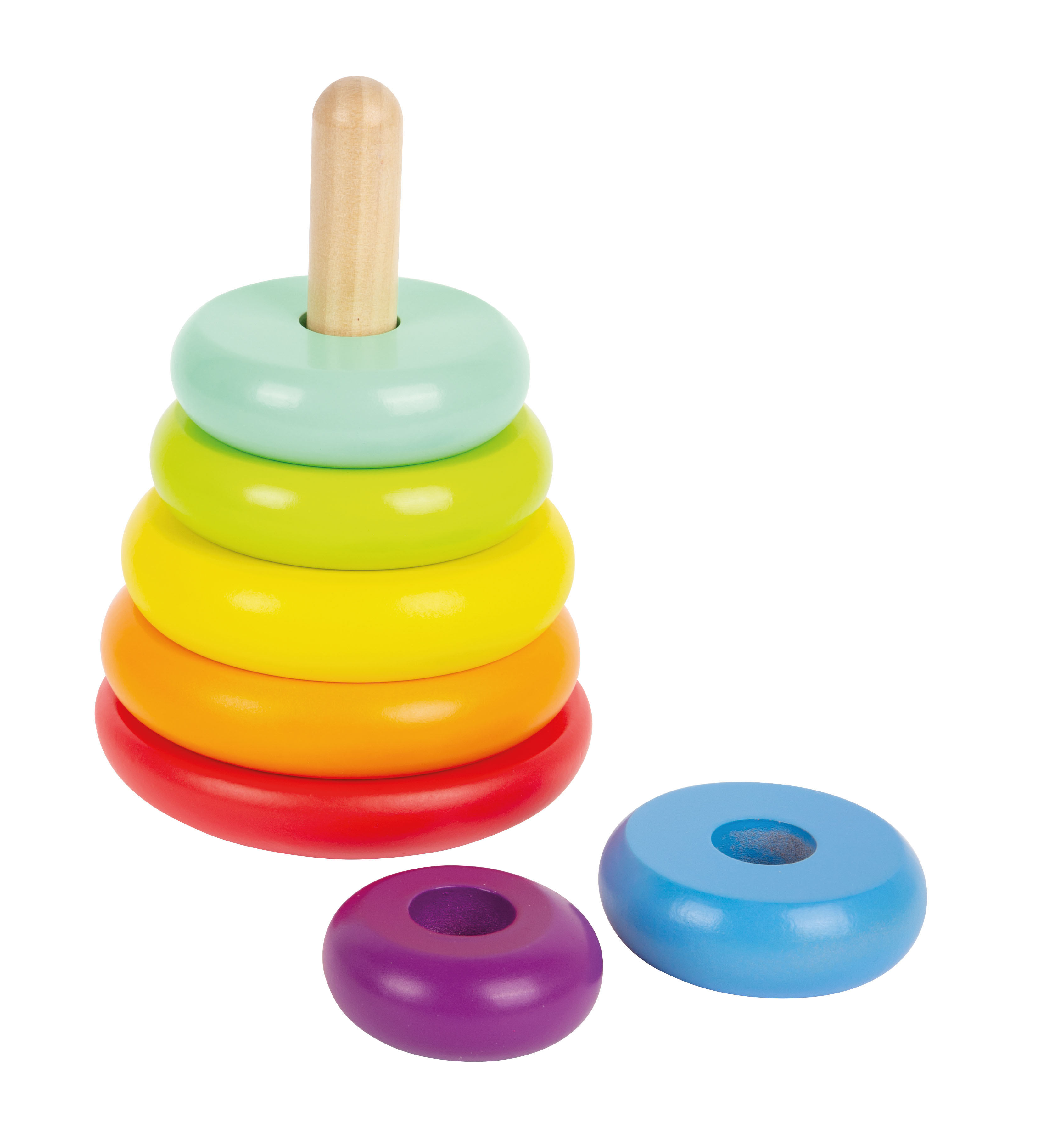 Steckturm zum Trainieren motorischer Fähigkeiten