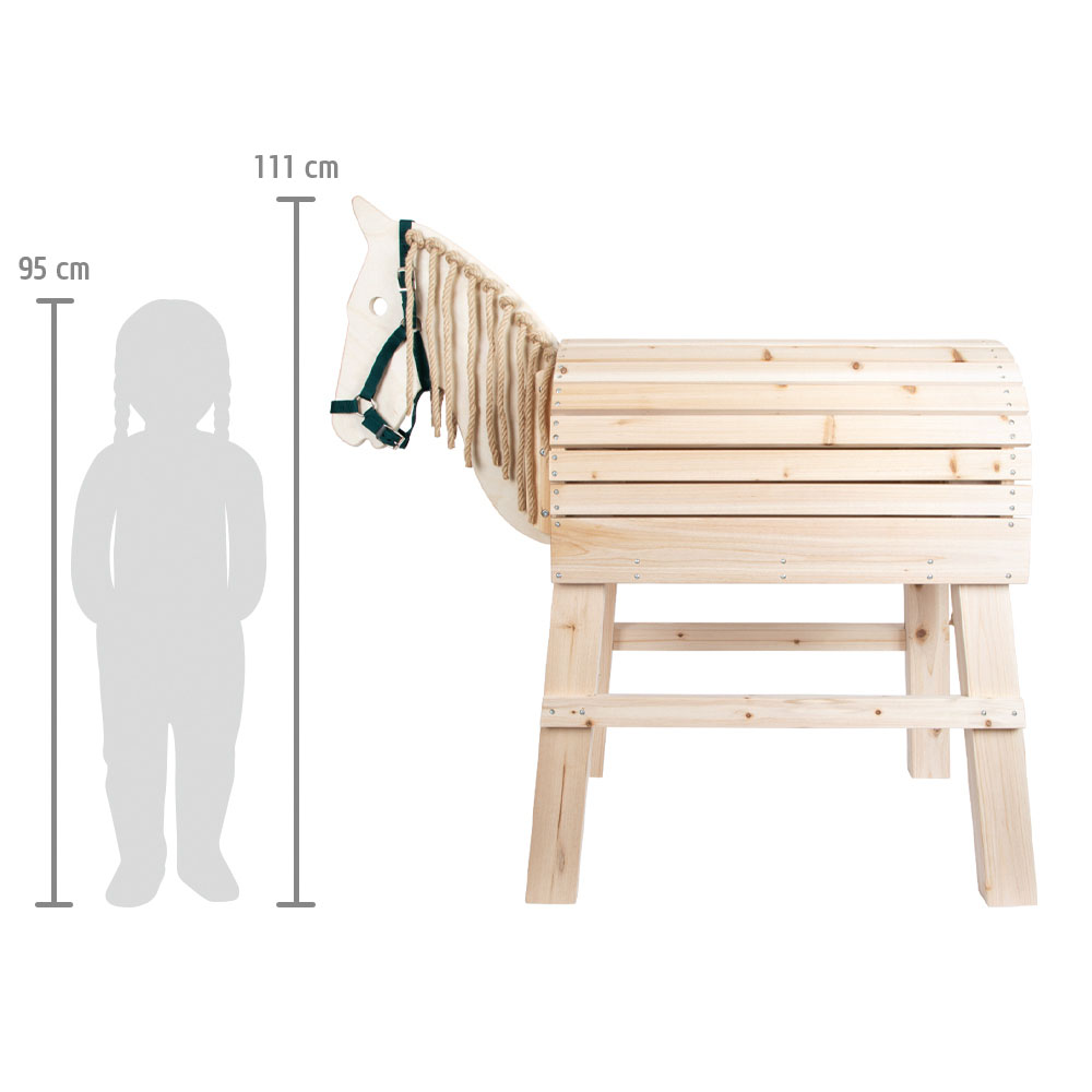 Holzpferd für Kinder
