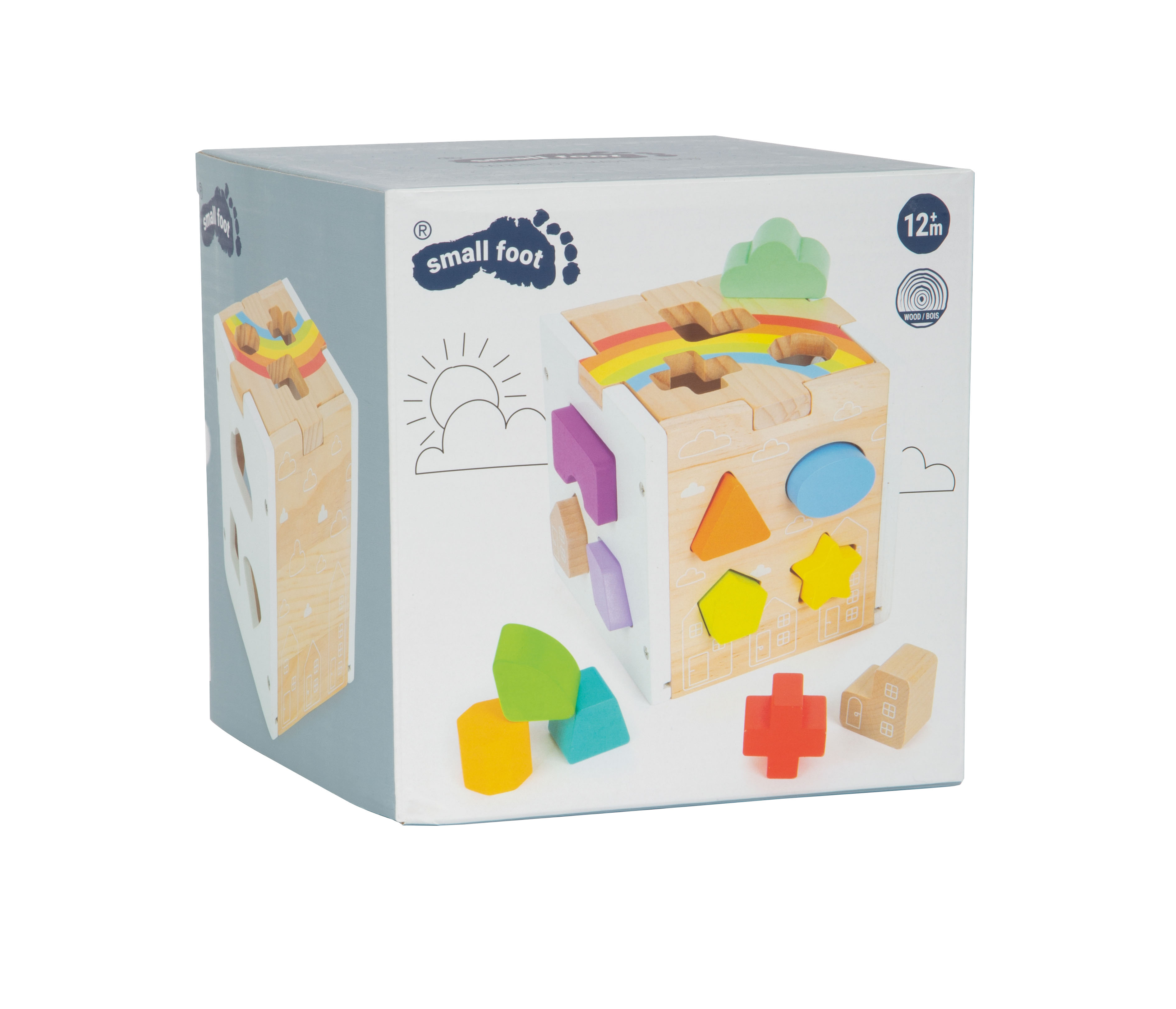 Hochwertige Buntverpackung im small foot Design