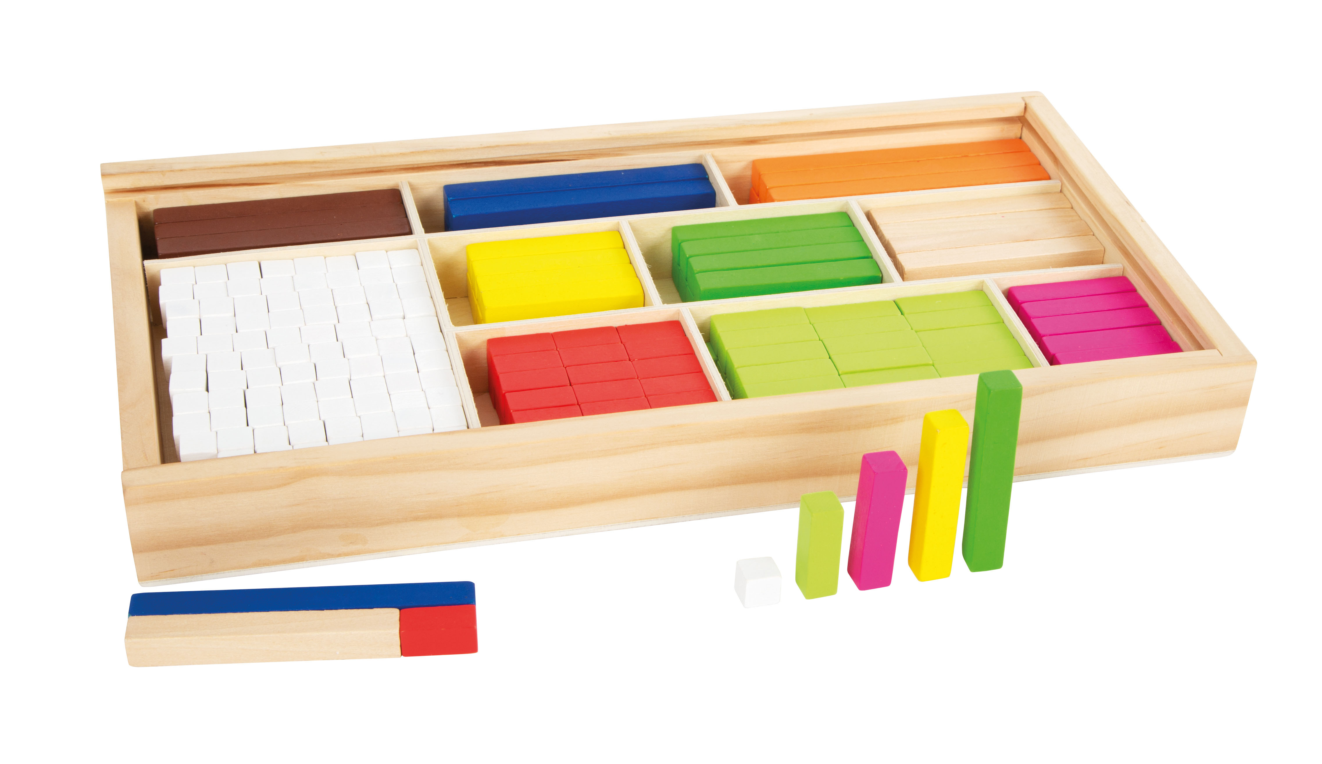 Lernbox Rechenstäbchen für Kinder