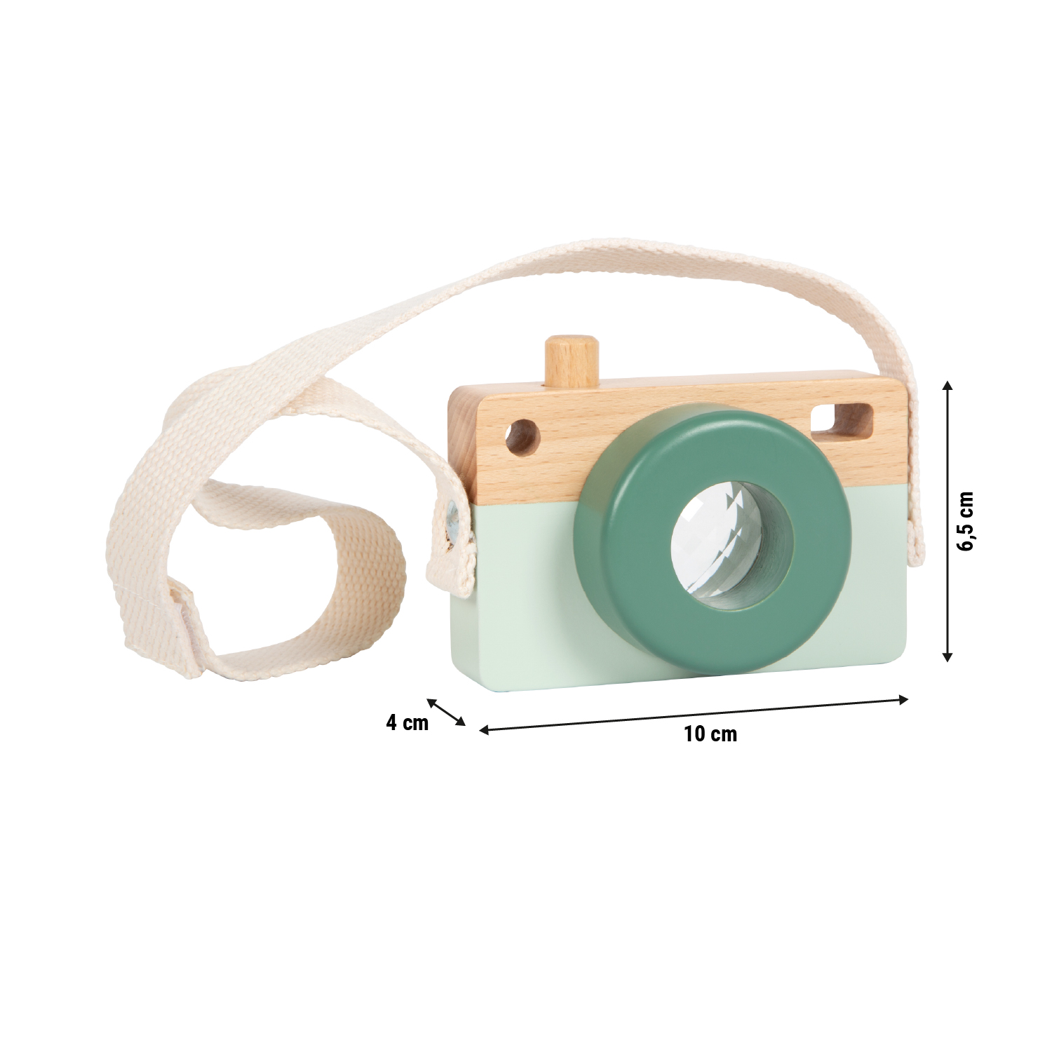 Spielzeugkamera Größen-Skizze