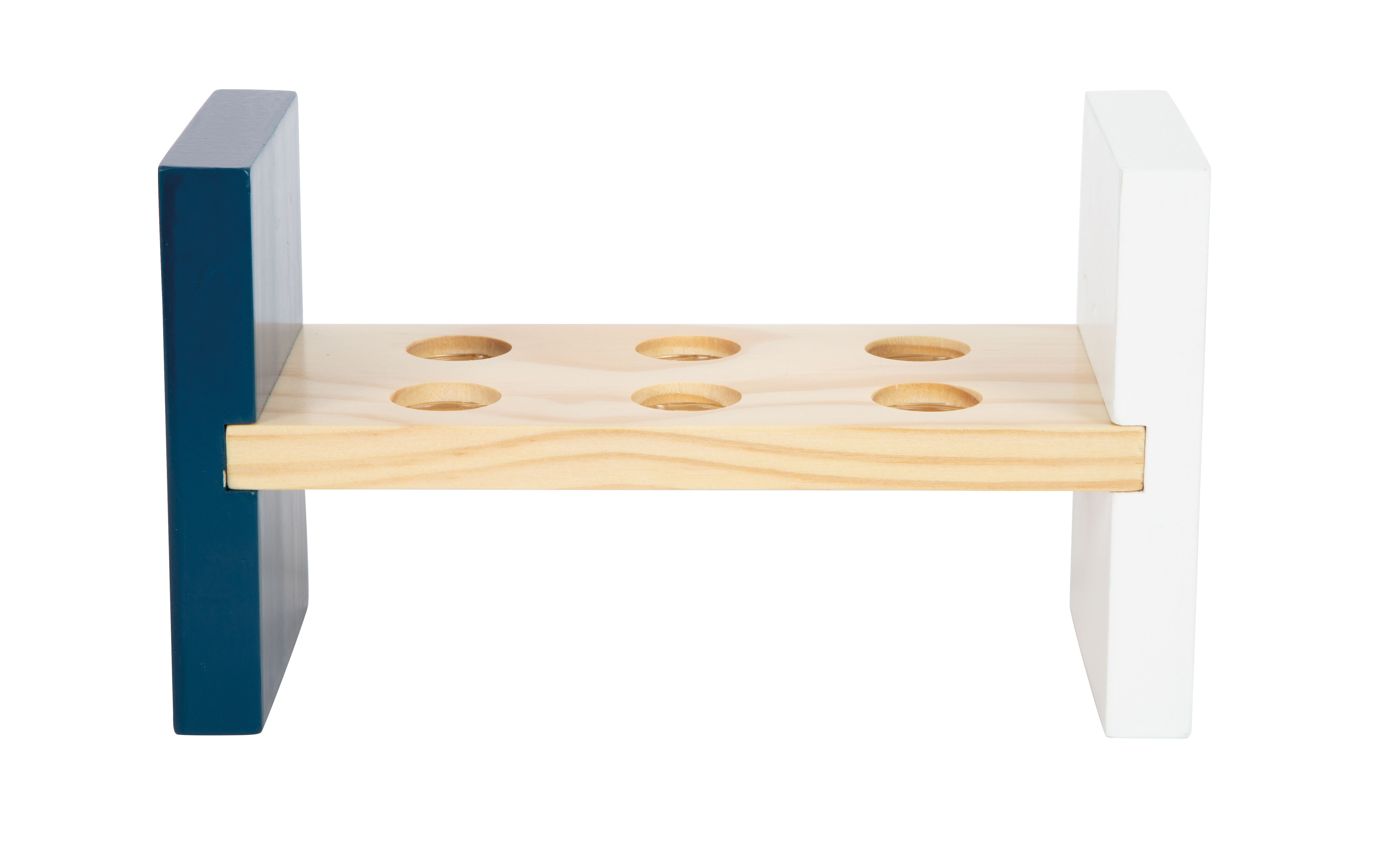 Klopfspiel aus Holz mit Eisbär-Print