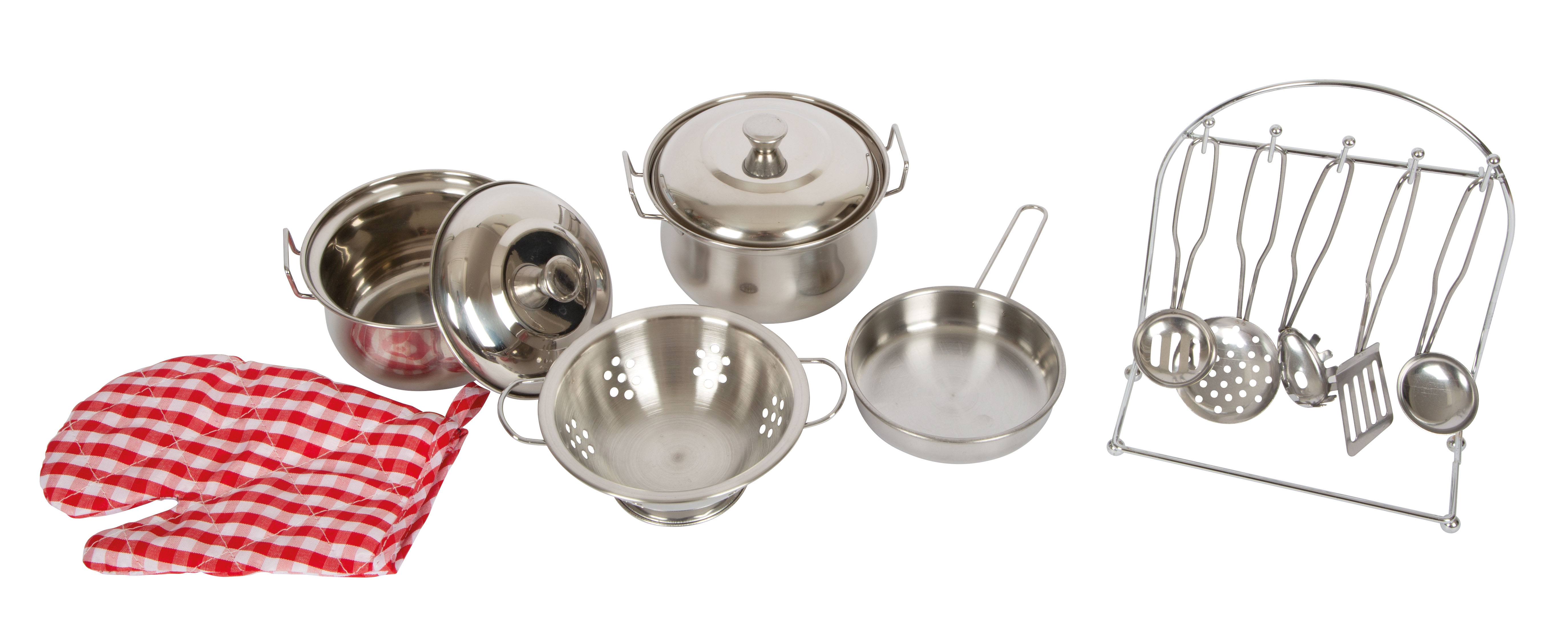 Kochgeschirr-Set Kinderküche für Kinder