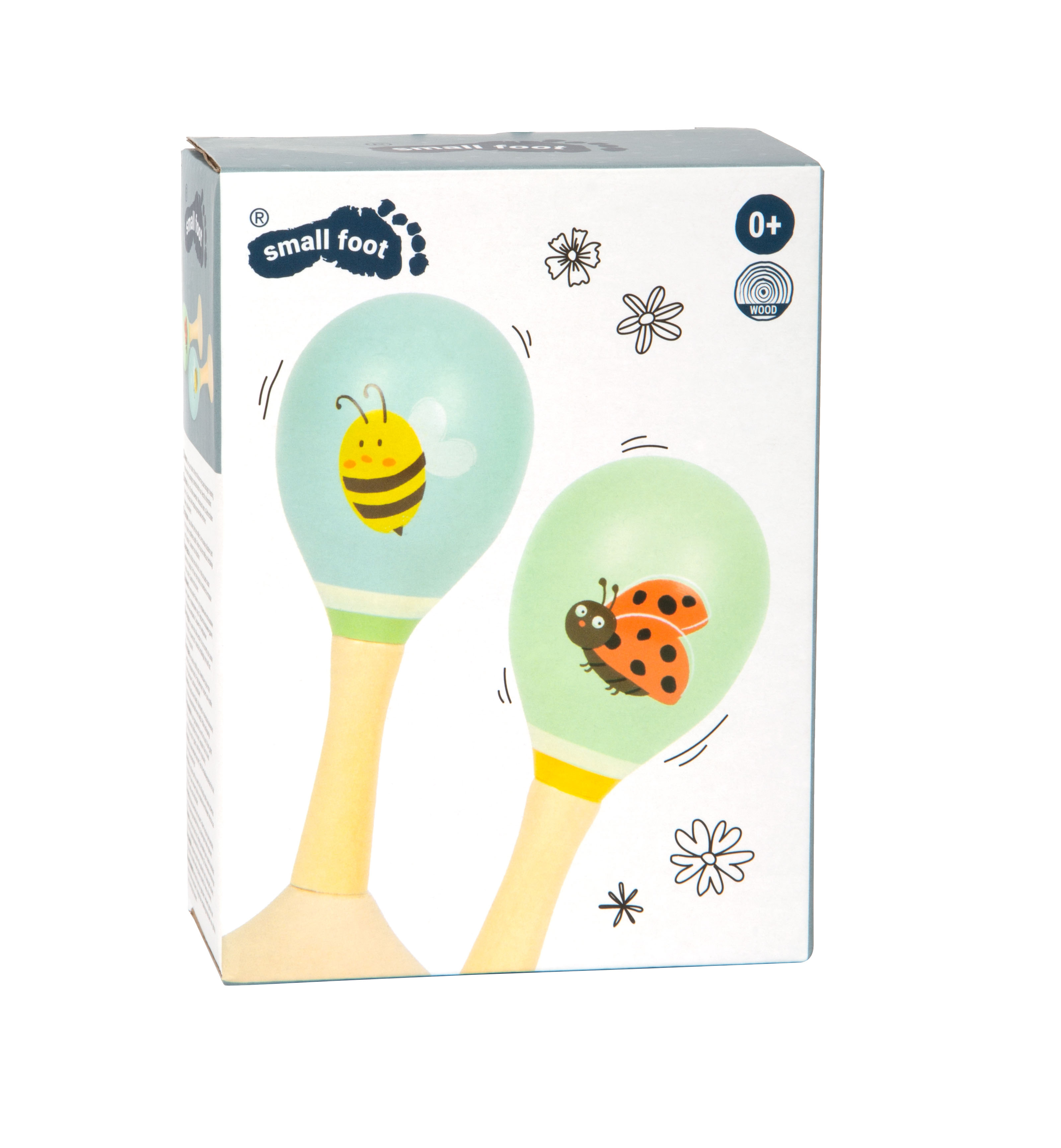 Verpackung von Maracas für Kinder
