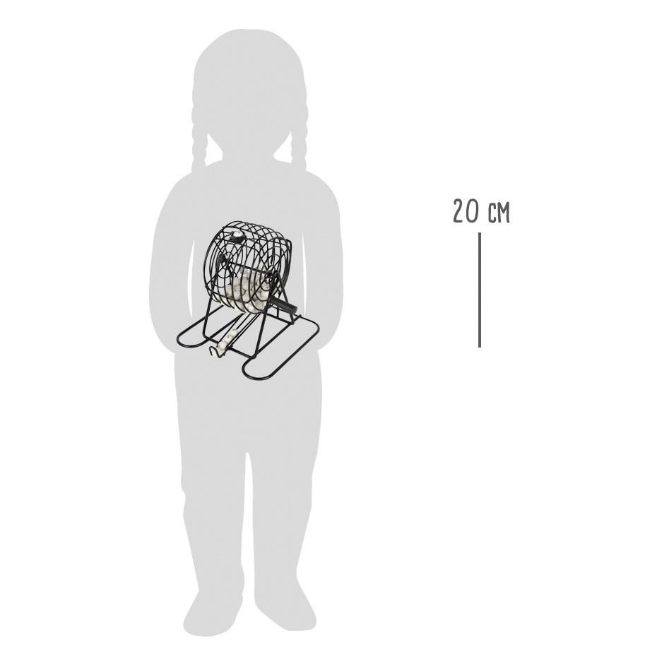 Bingotrommel mit Zubehör für Kinder