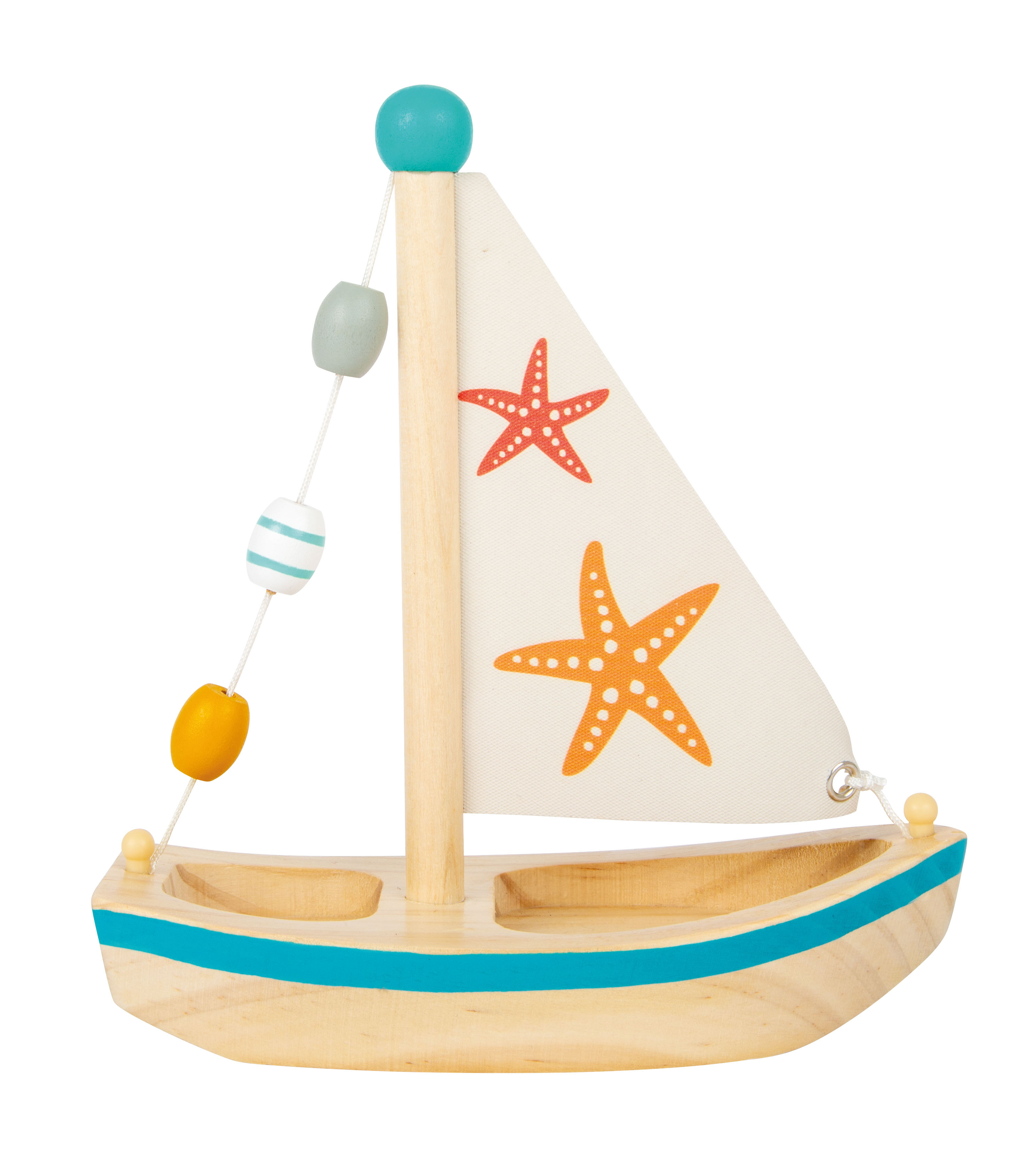 Wasserspielzeug Segelboot Seestern für Kinder