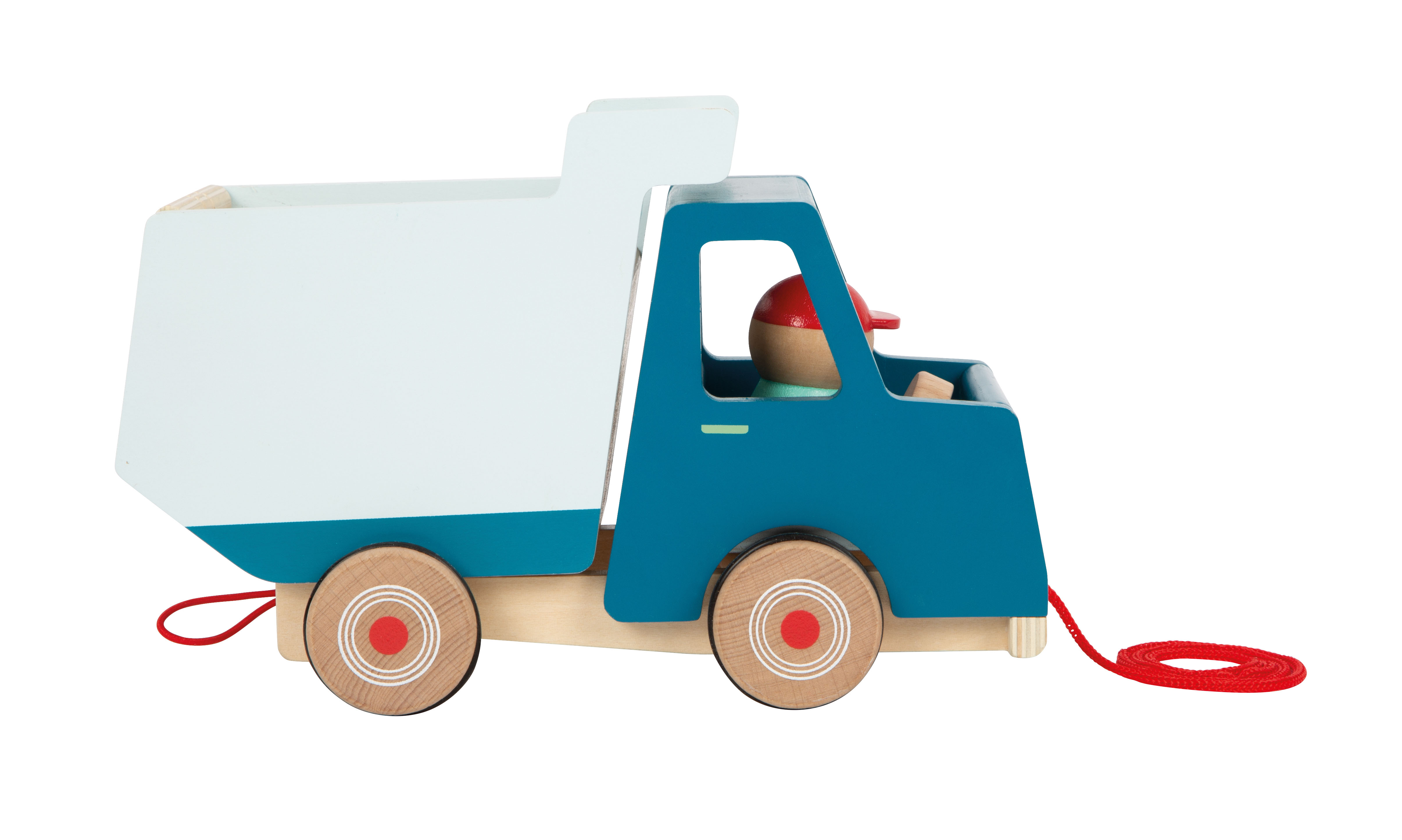 Nachzieh-Fahrzeug Kipplaster für Kinder