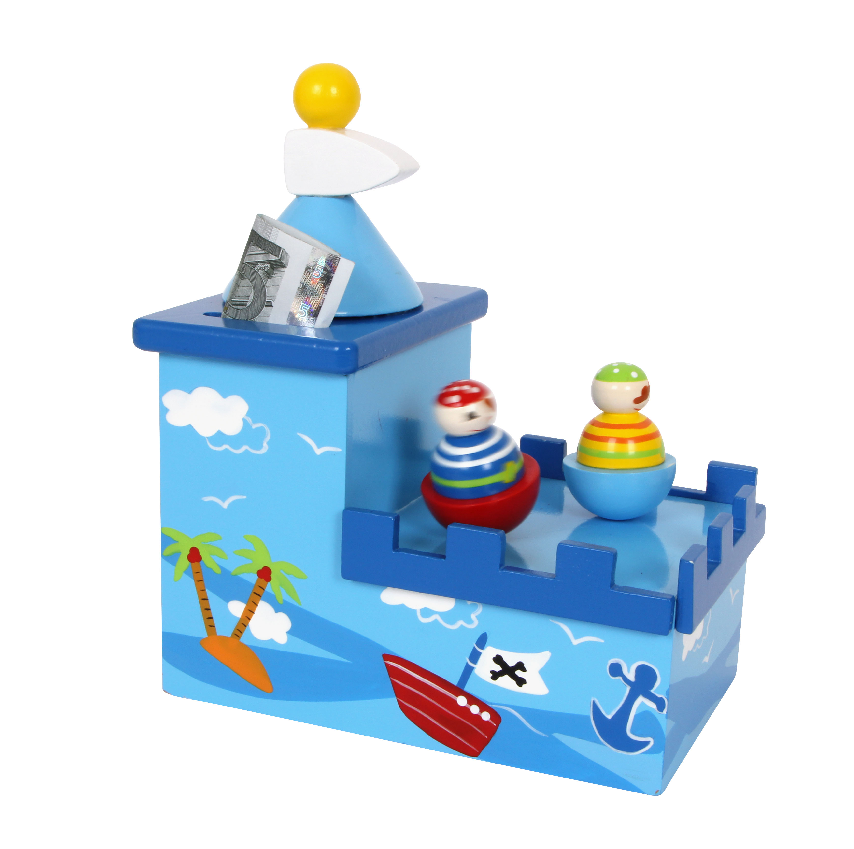 Small Foot Zoo Spielbox Aus Holz – Klappbare Wüstenlandschaft, 24x25x19 Cm, Mit Tragegriff