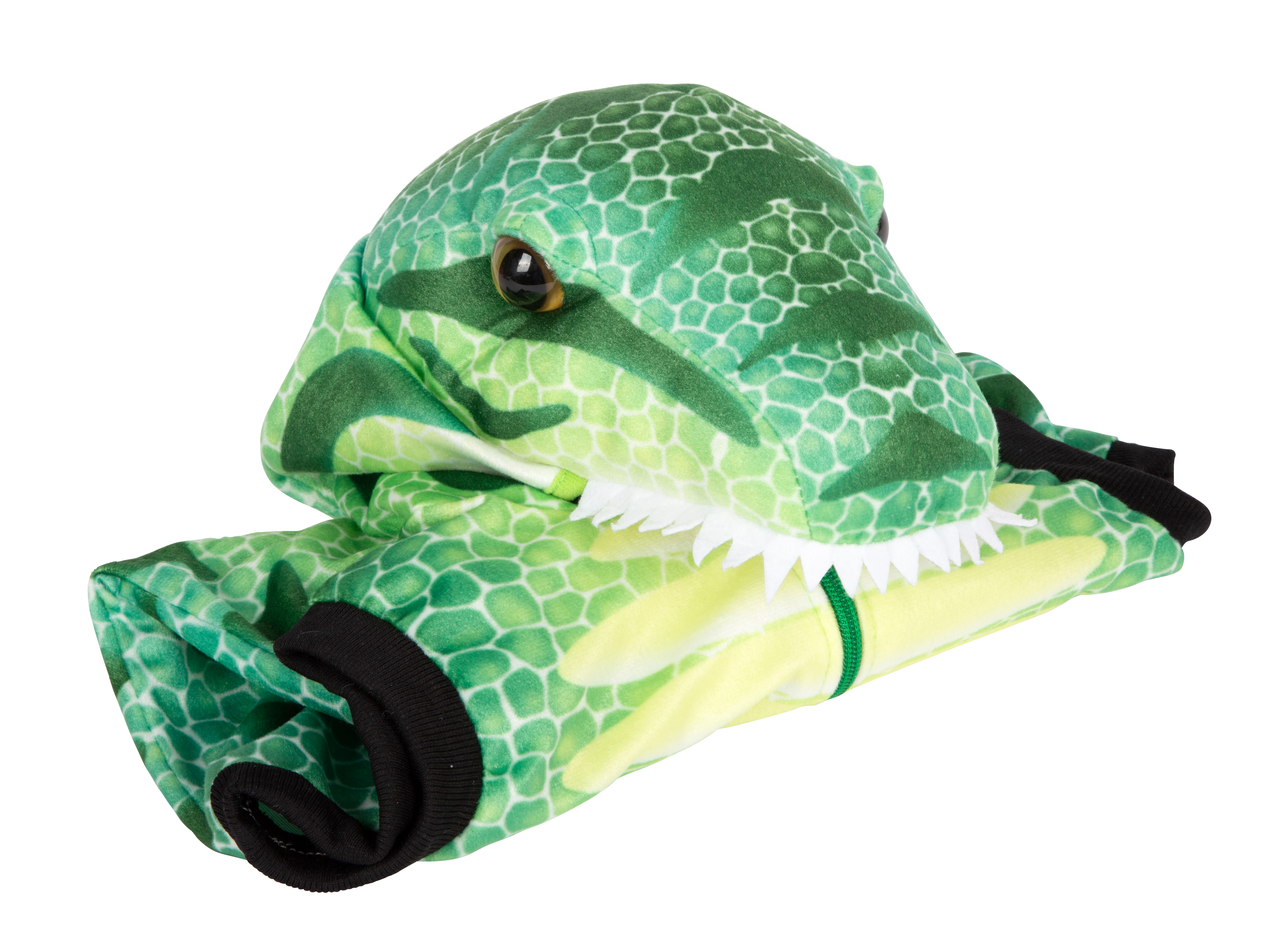 Kostüm Weste Dino platzsparend weich gefaltet