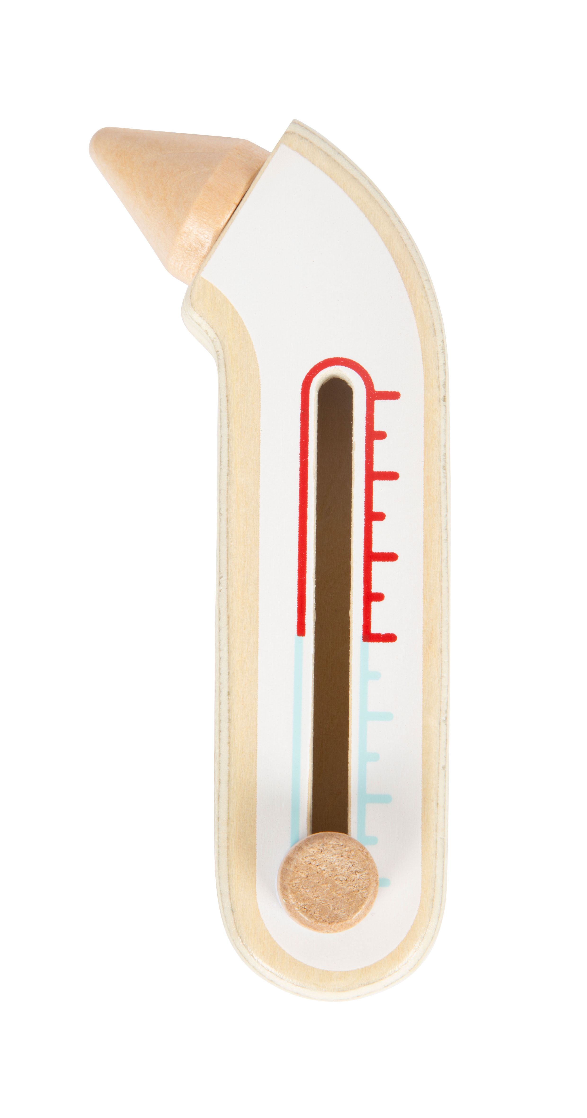 Fieberthermometer aus Holz zum Spielen