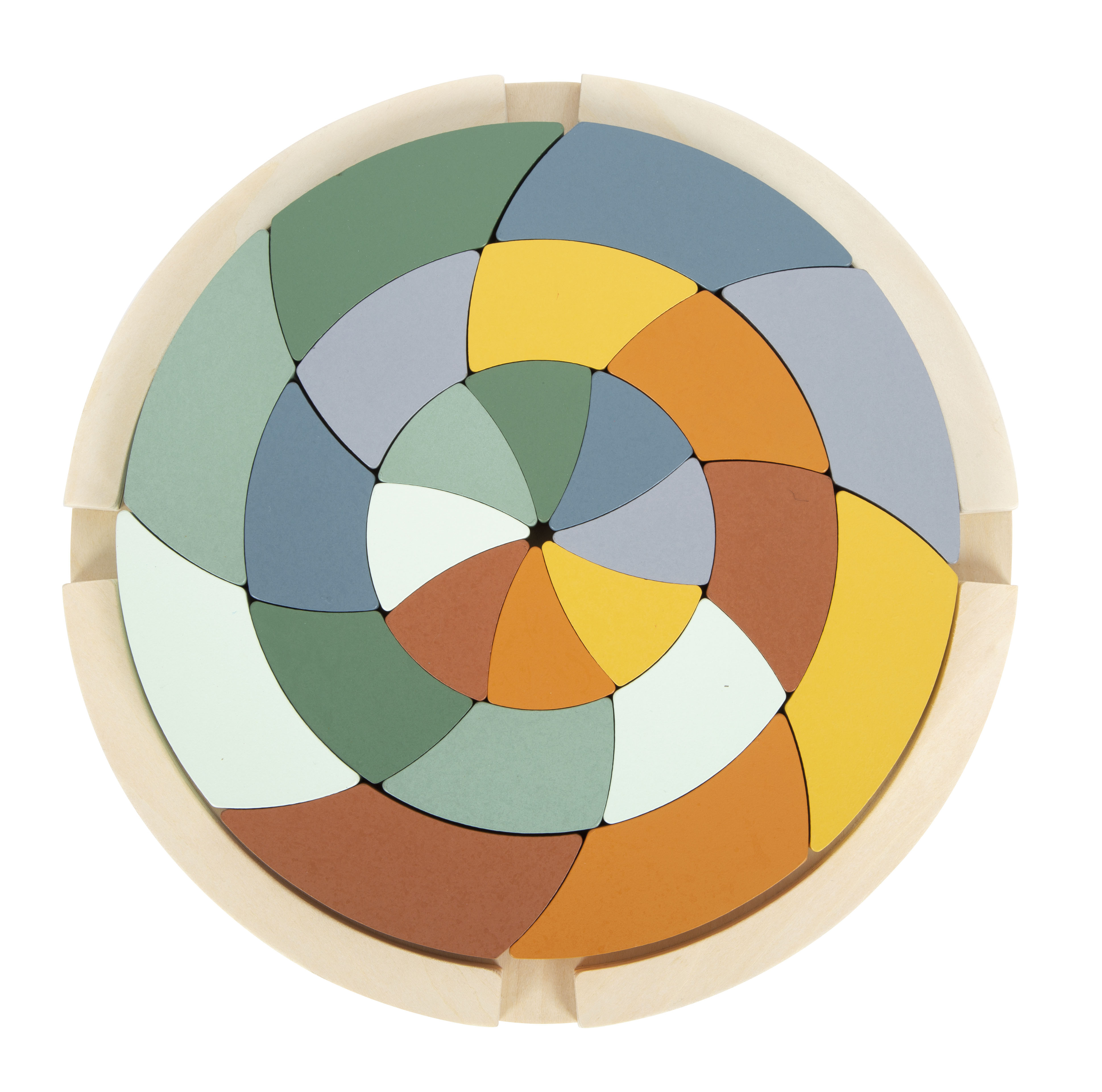 Montessori Farbenspiel aus Holz für Kinder