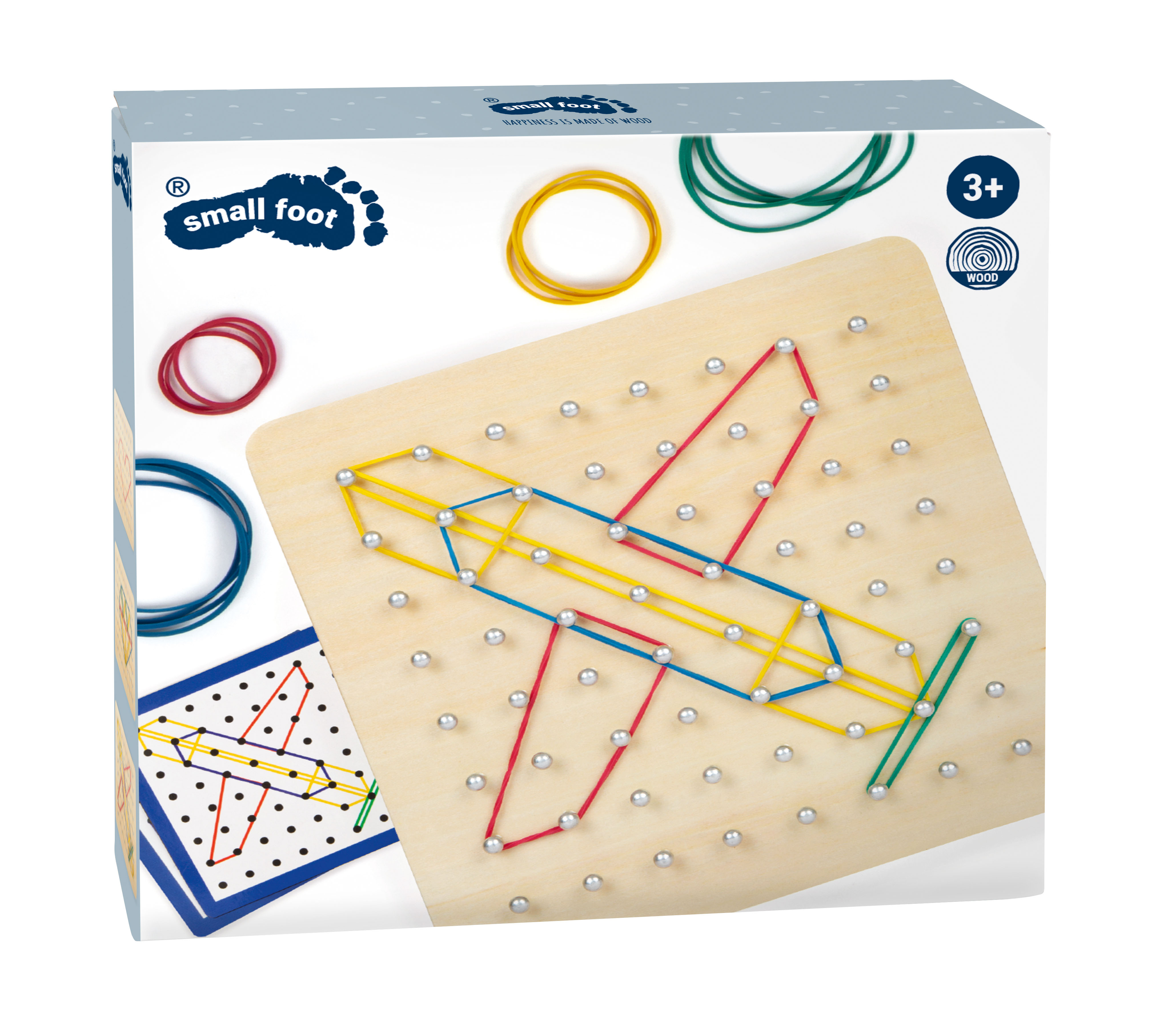 Geoboard aus Holz für Kinder
