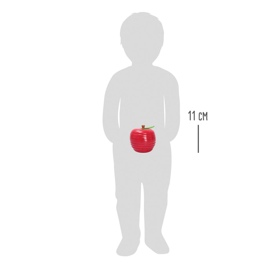 Lernspiel Logisteck Apfel für Kinder