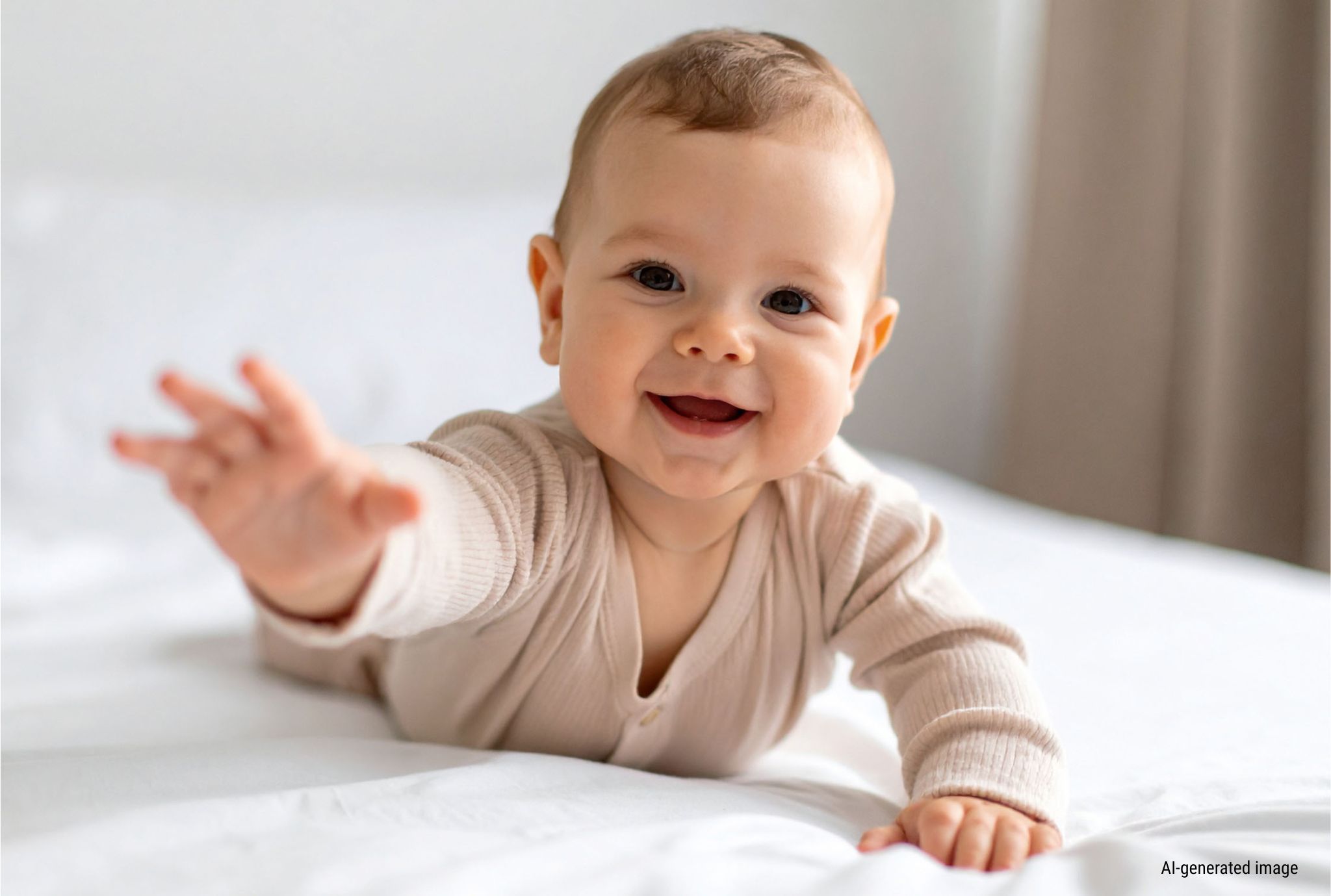Kind spielt mit Baby-Box 7–9 Monate „Probieren & Verstehen“