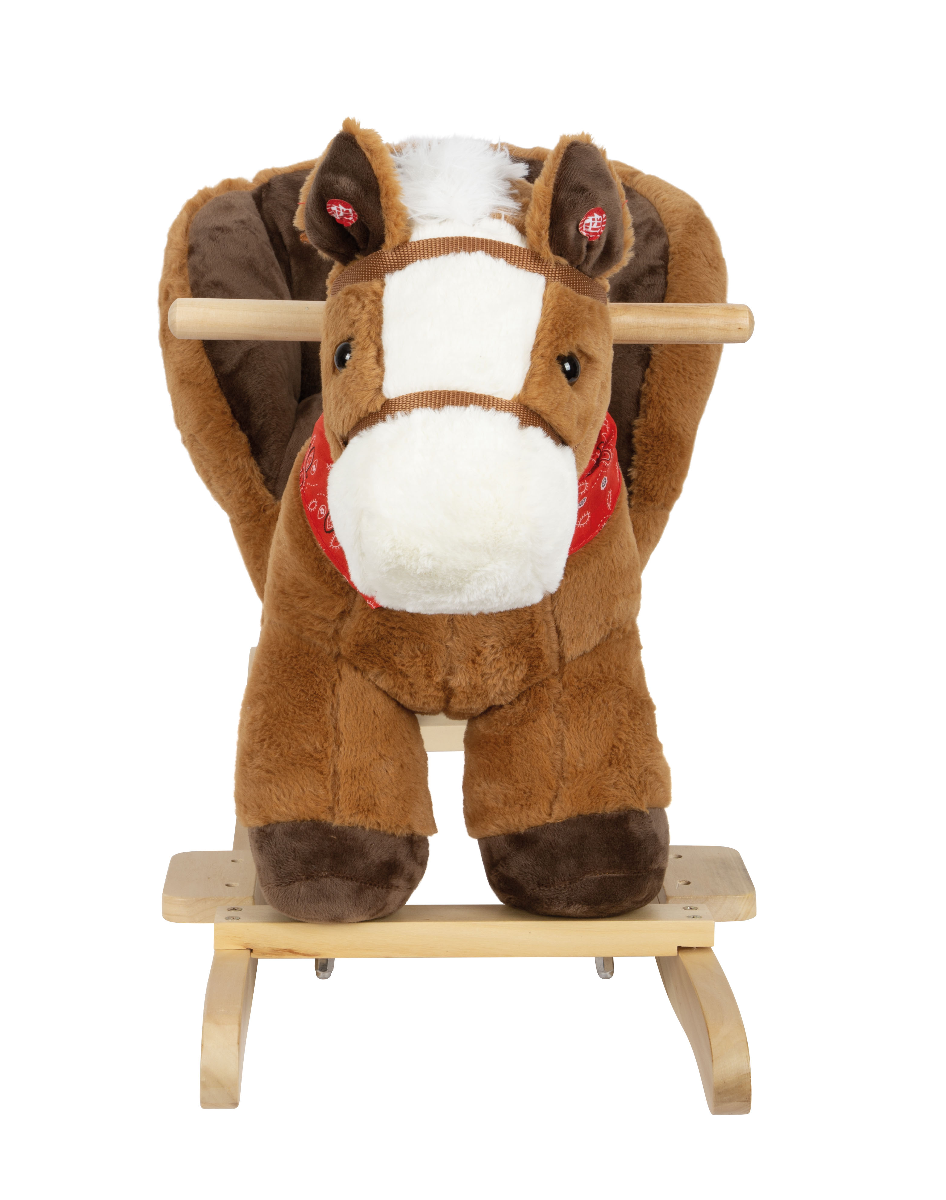 Schaukelpferd mit Sitz/Sound für Kinder