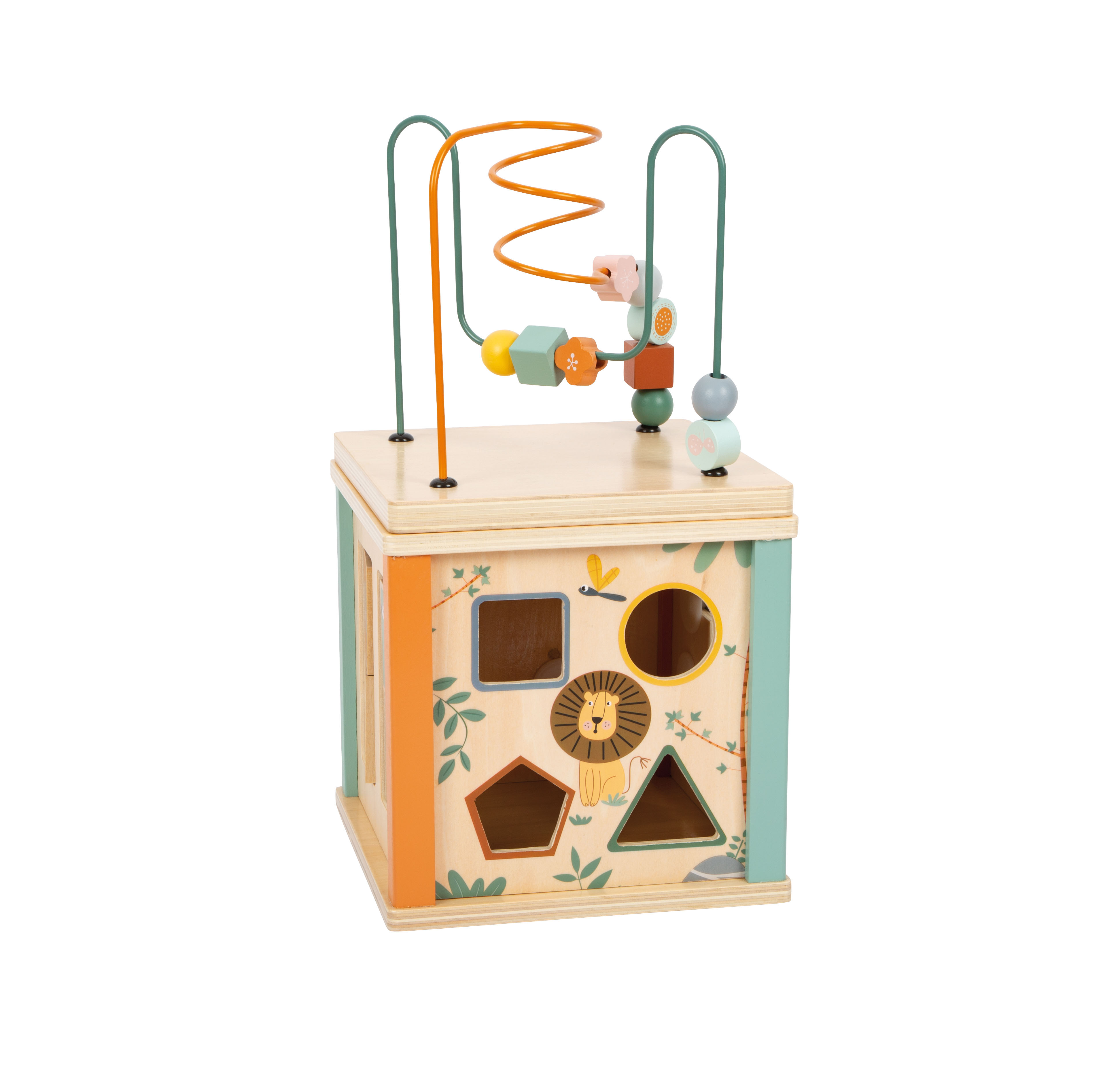 Motorikwürfel „Safari“ für Kinder