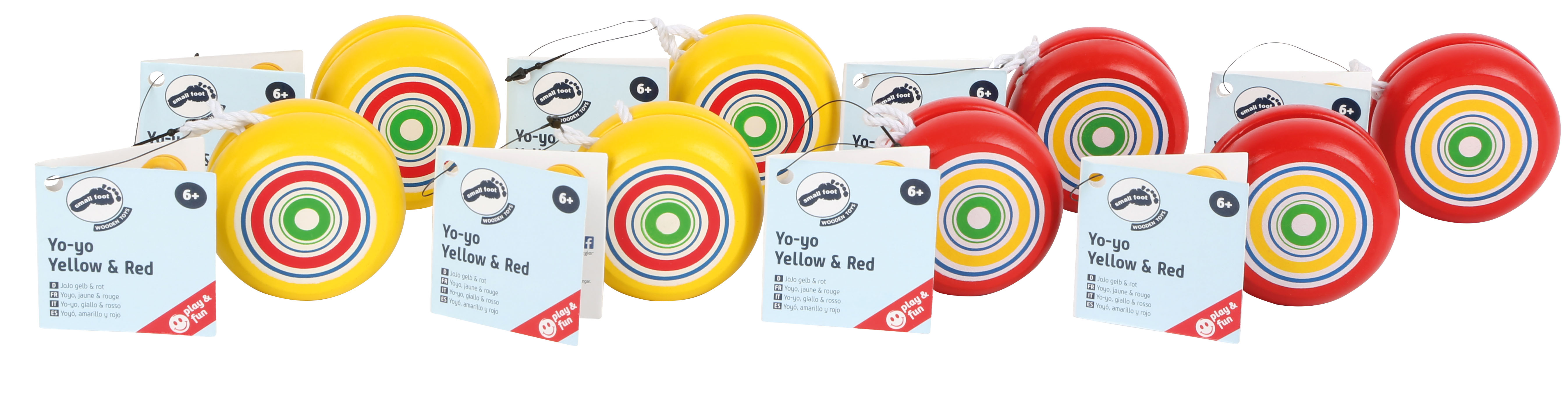 Jo-Jo gelb & rot für Kleinkinder