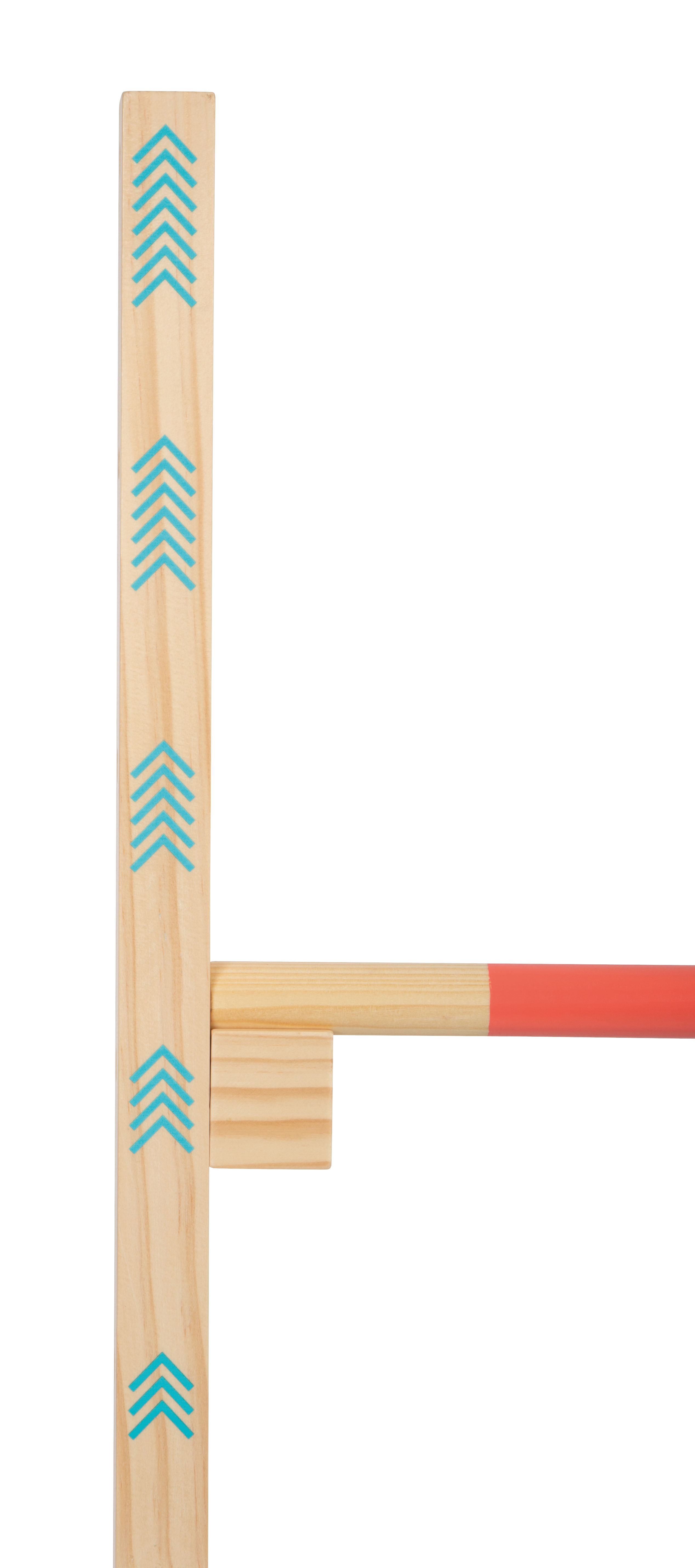 Hindernis aus Holz für Hobby Horsing und Agility