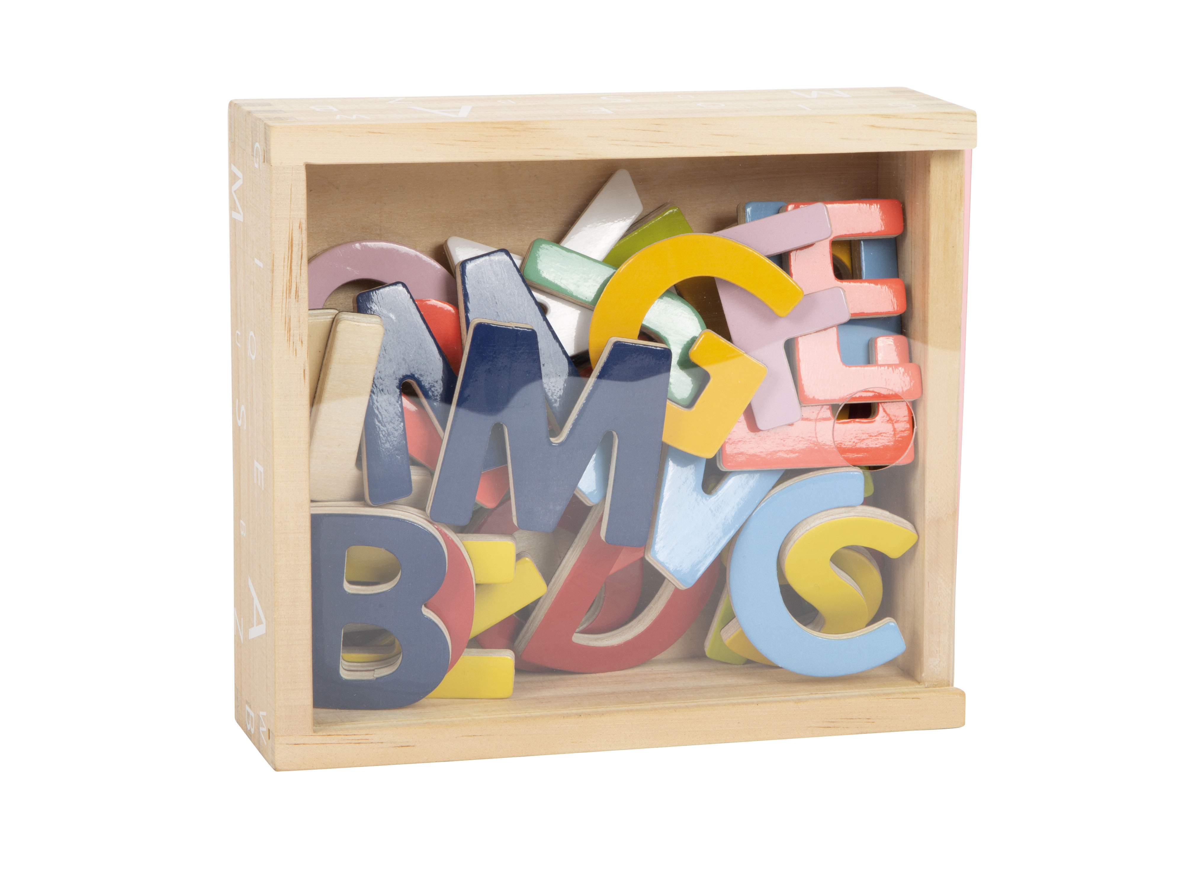 Bunte Magnetbuchstaben „Educate“ für Kinder