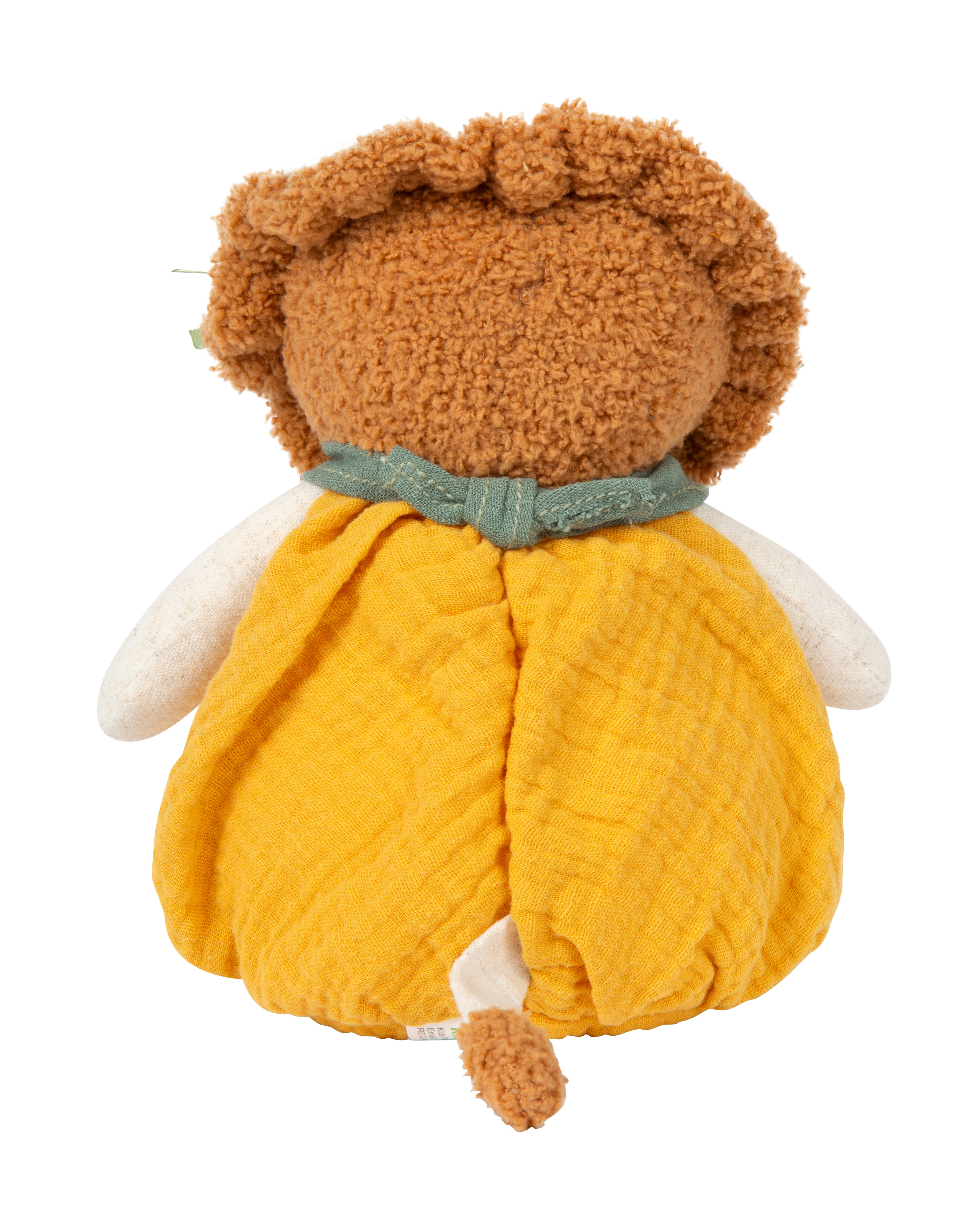 Sitzender Stofftier Löwe für Babys