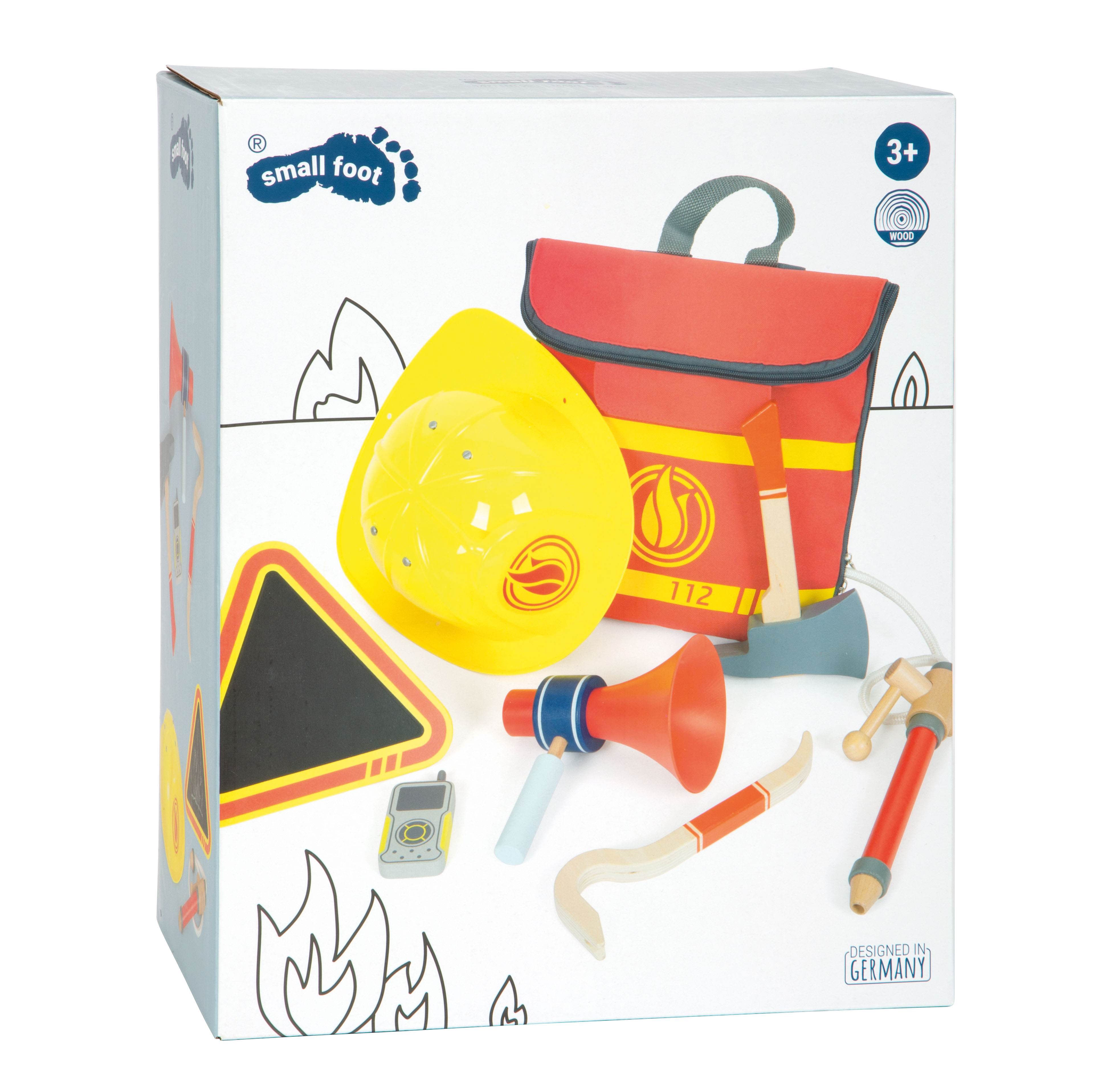 Feuerwehrrucksack für Kinder