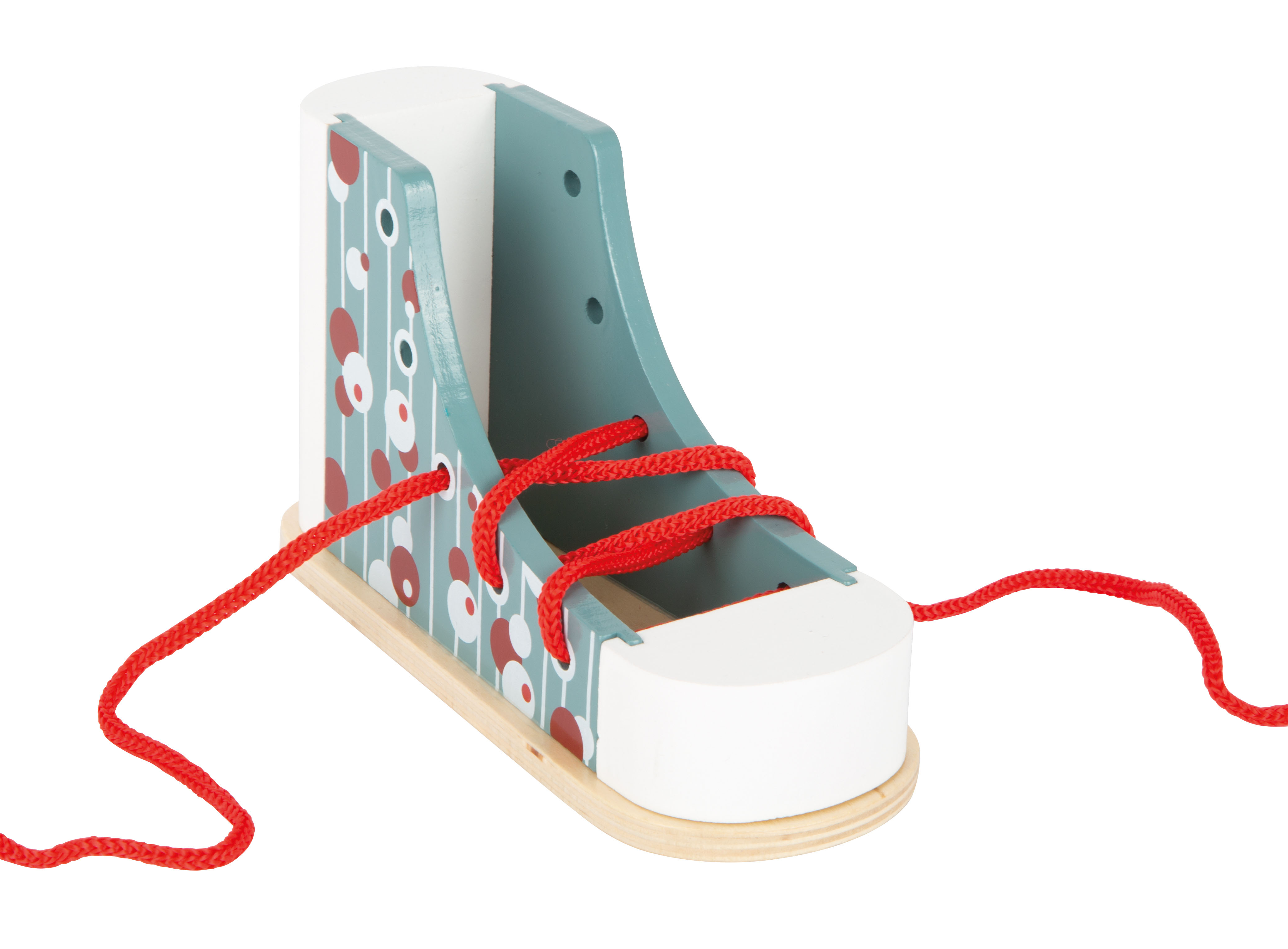 Lernhilfe zum Schnürrsenkelbinden für Kinder