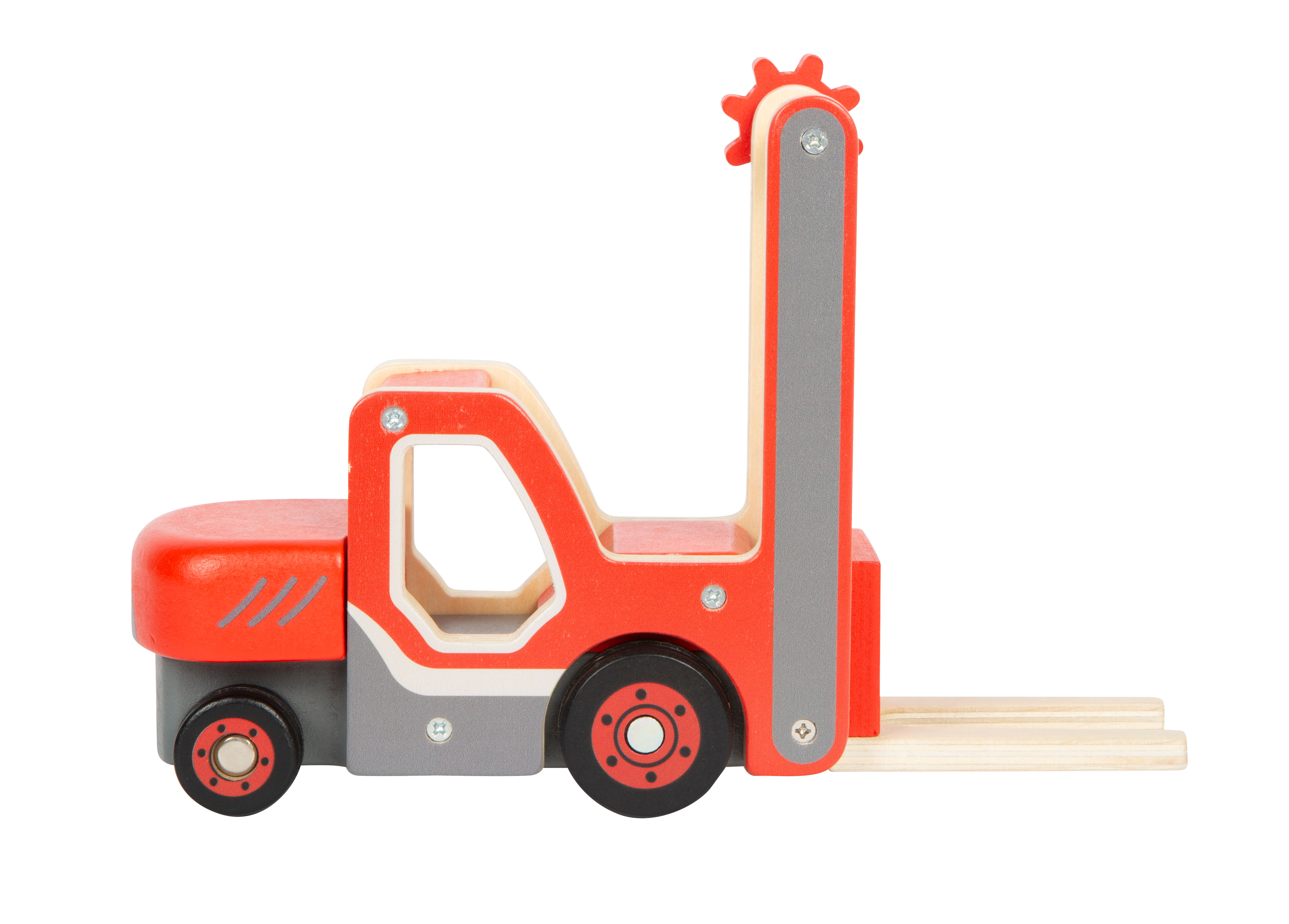 Profilansicht Gabelstapler Gabel rechts