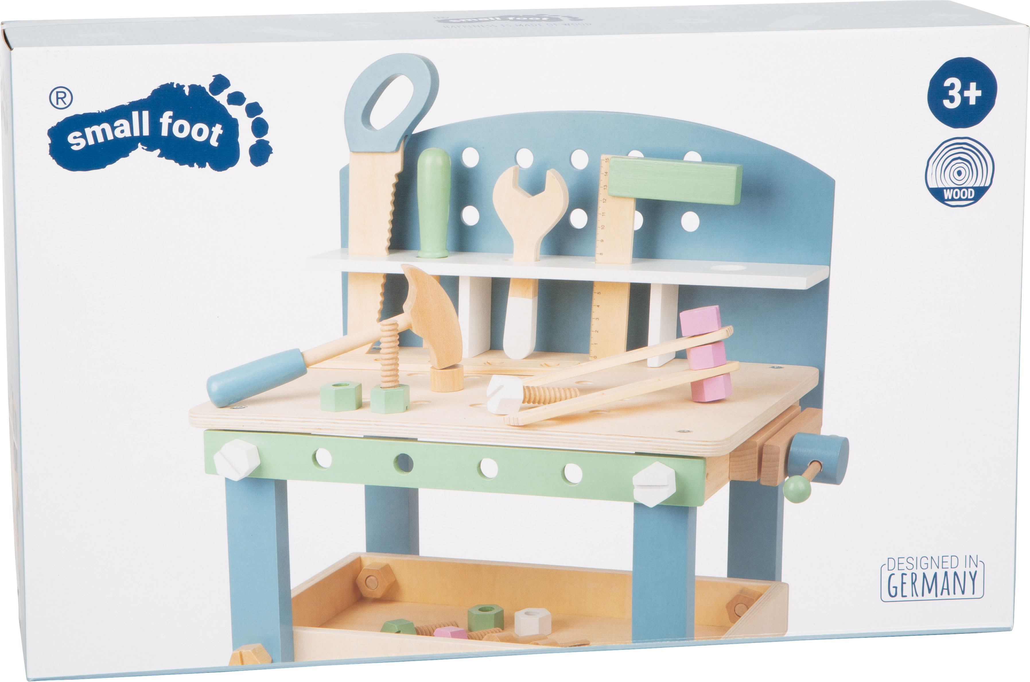 Werkbank kompakt „Nordic“ für Kinder