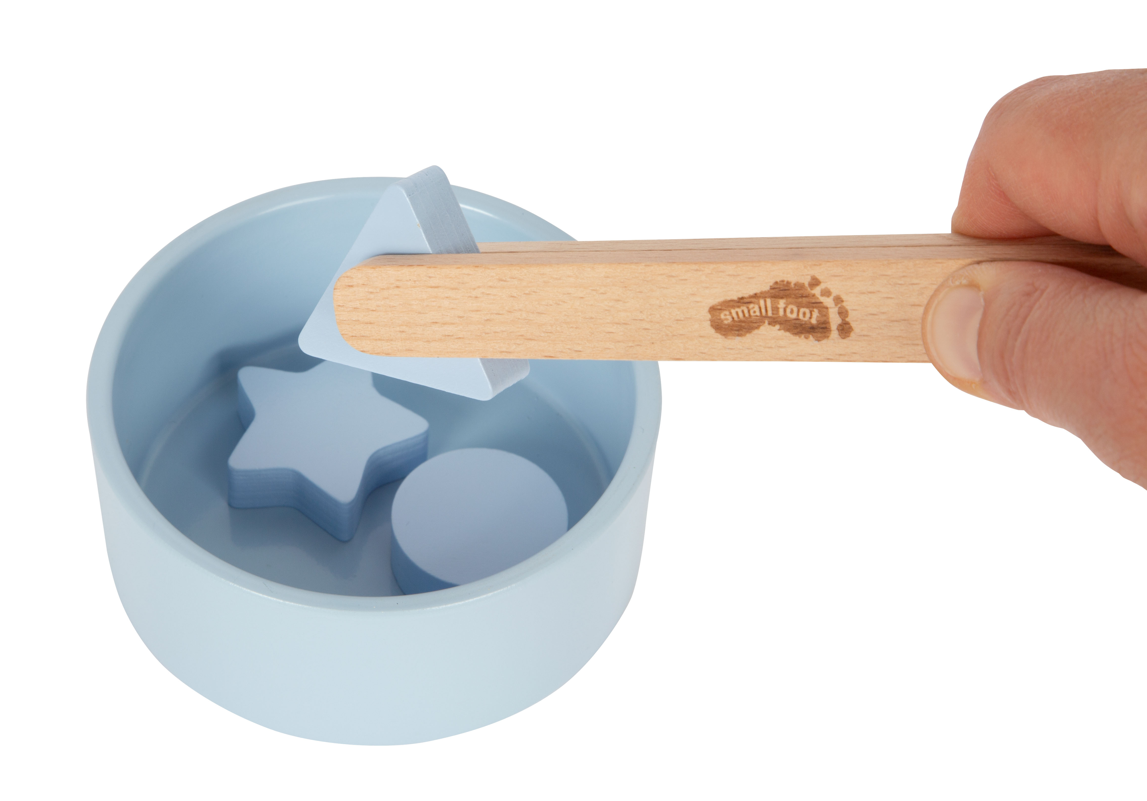 Montessori Sortierbecher mit Zange mit Zange greifen Motorik