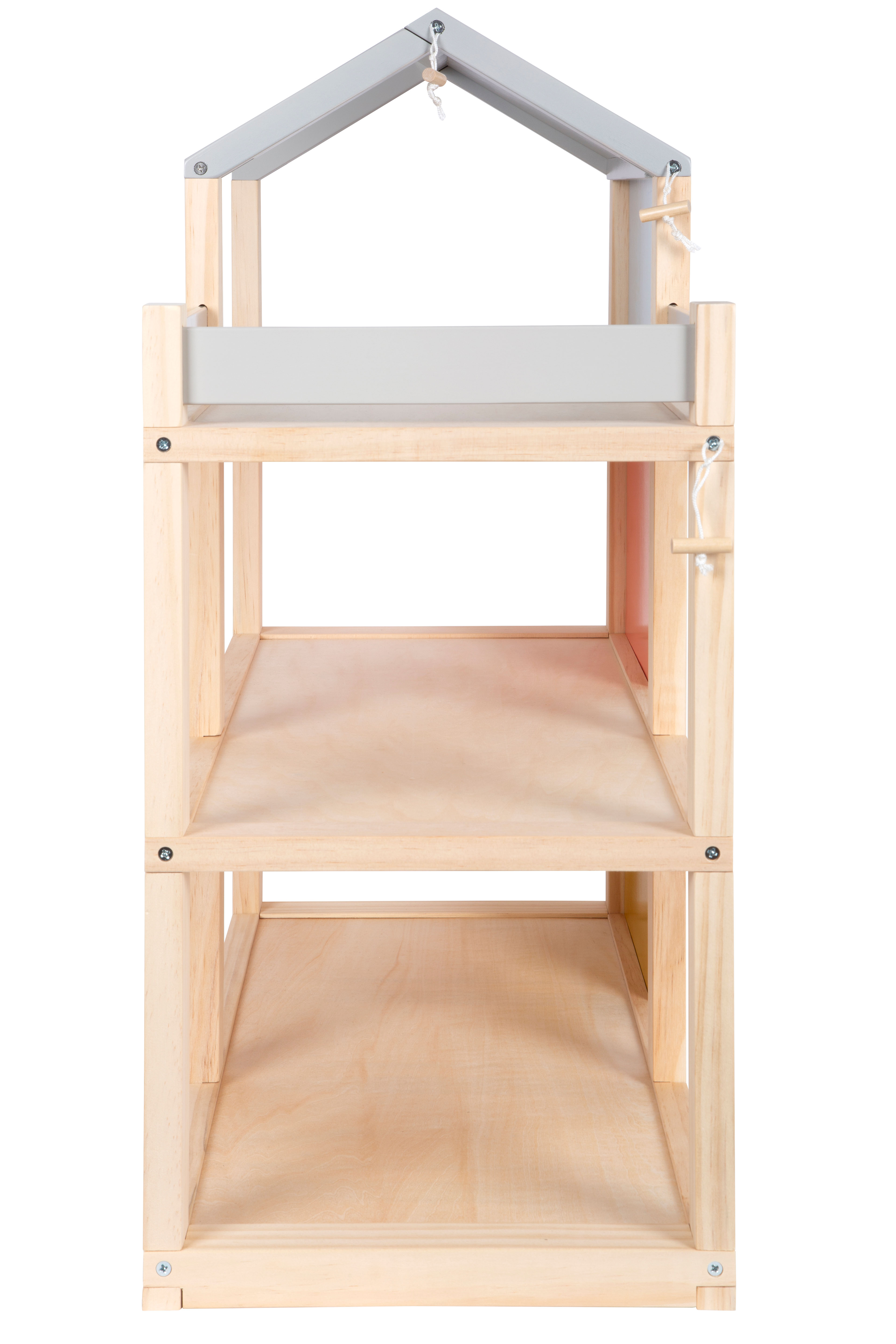 Offenes Puppenhaus aus Holz