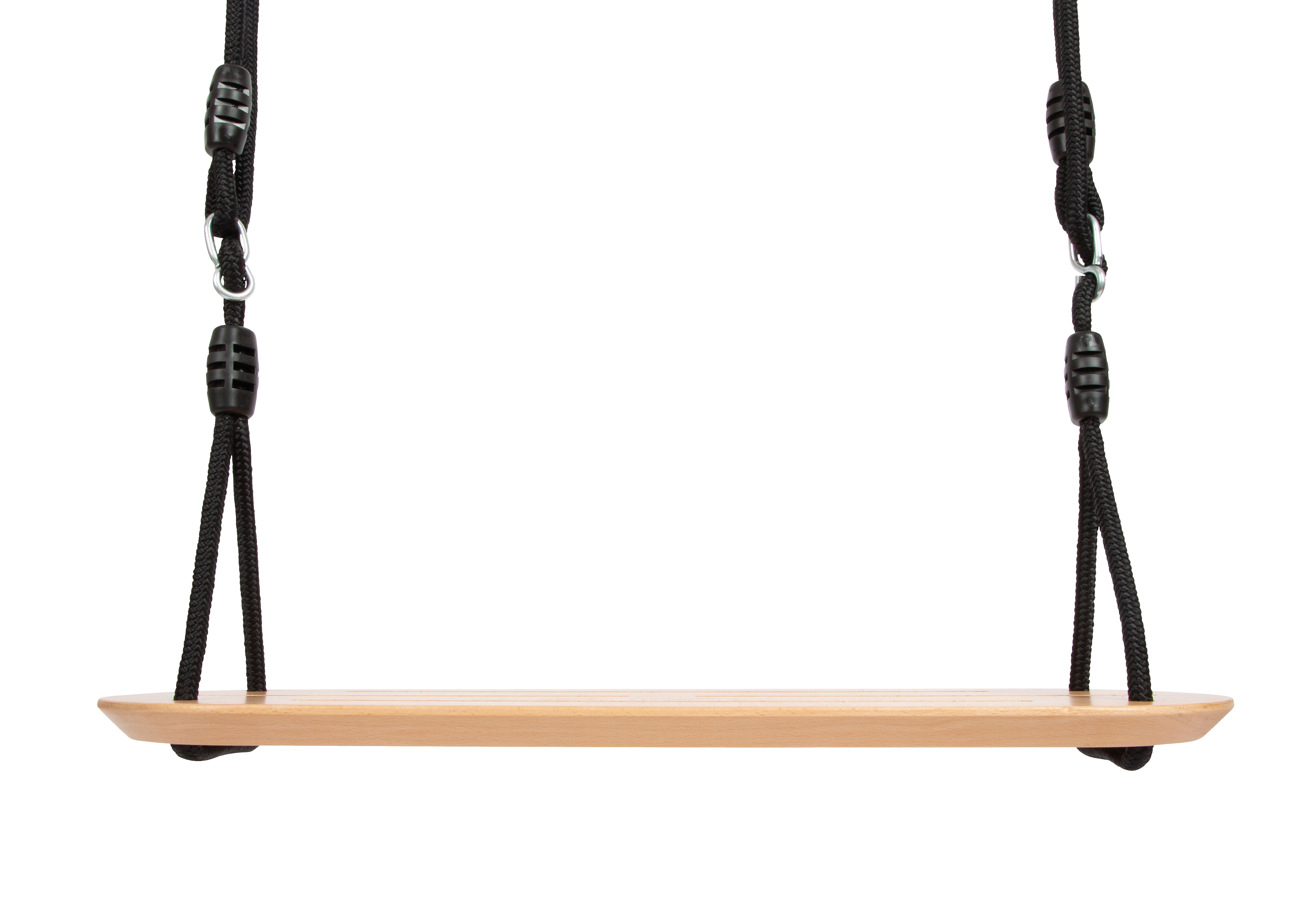 Moderne Brettschaukel aus Holz