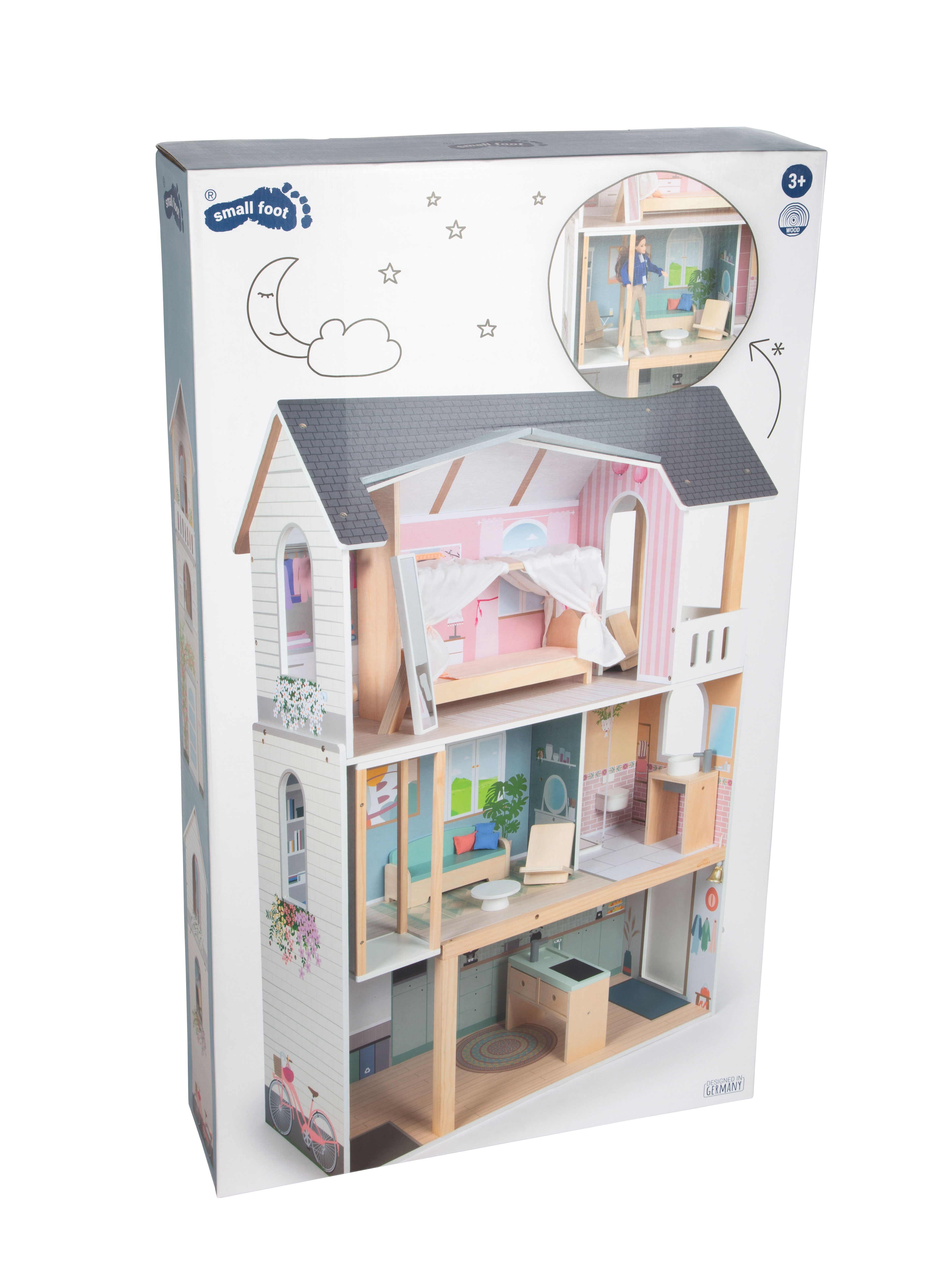 Puppenhaus Traumvilla XL Verpackung