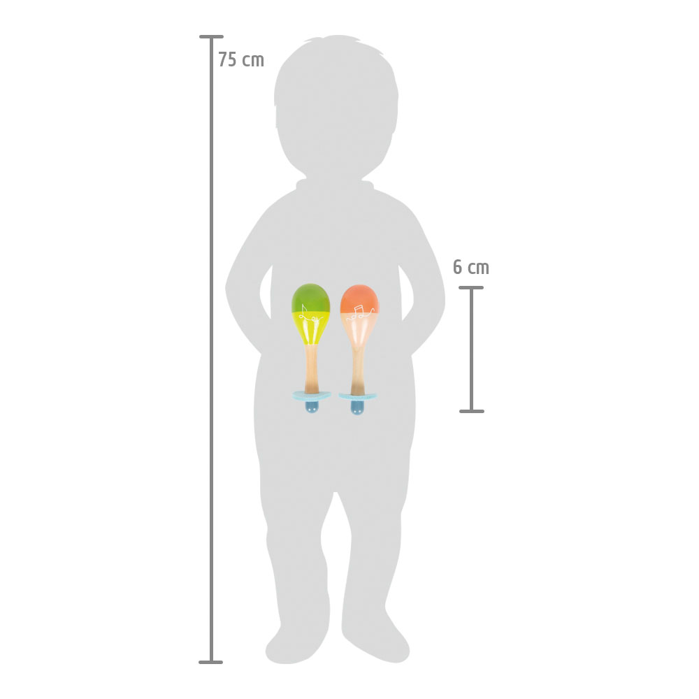 Maracas „Groovy Beats“ für Kinder