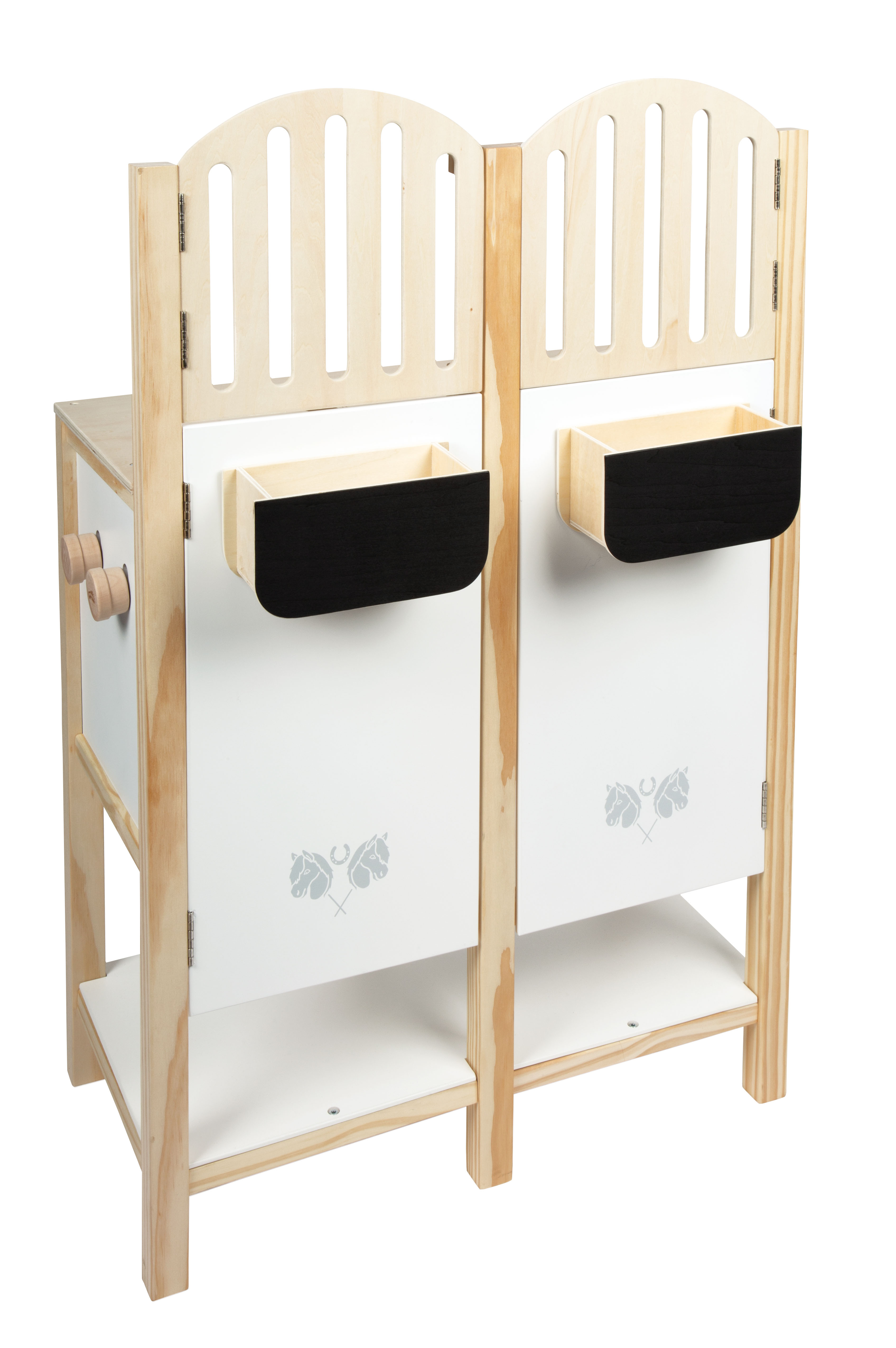 Hobby Horse Pferdestall für zwei Steckenpferde