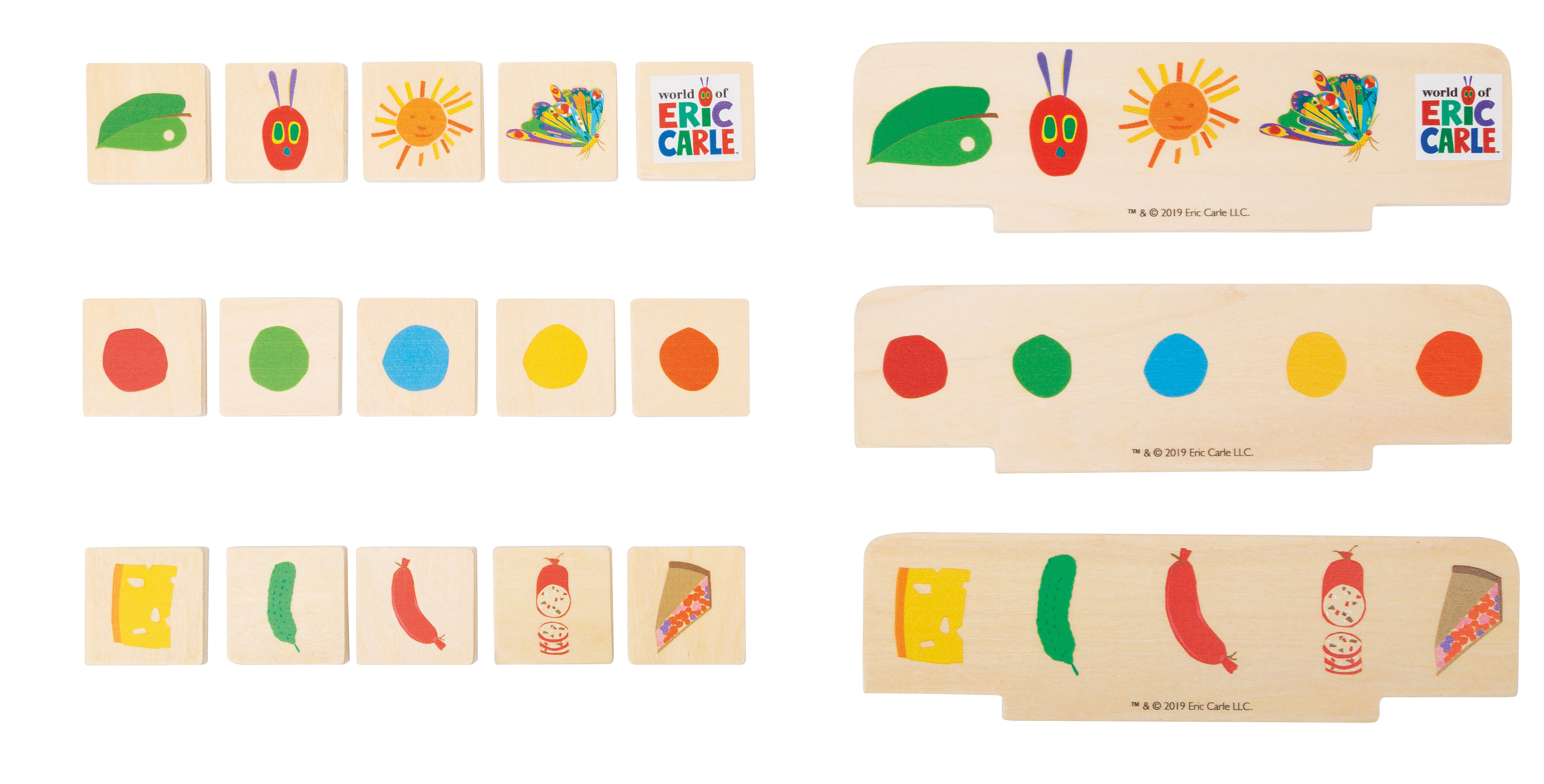 Raupe Nimmersatt Bildersortierbox für Kinder