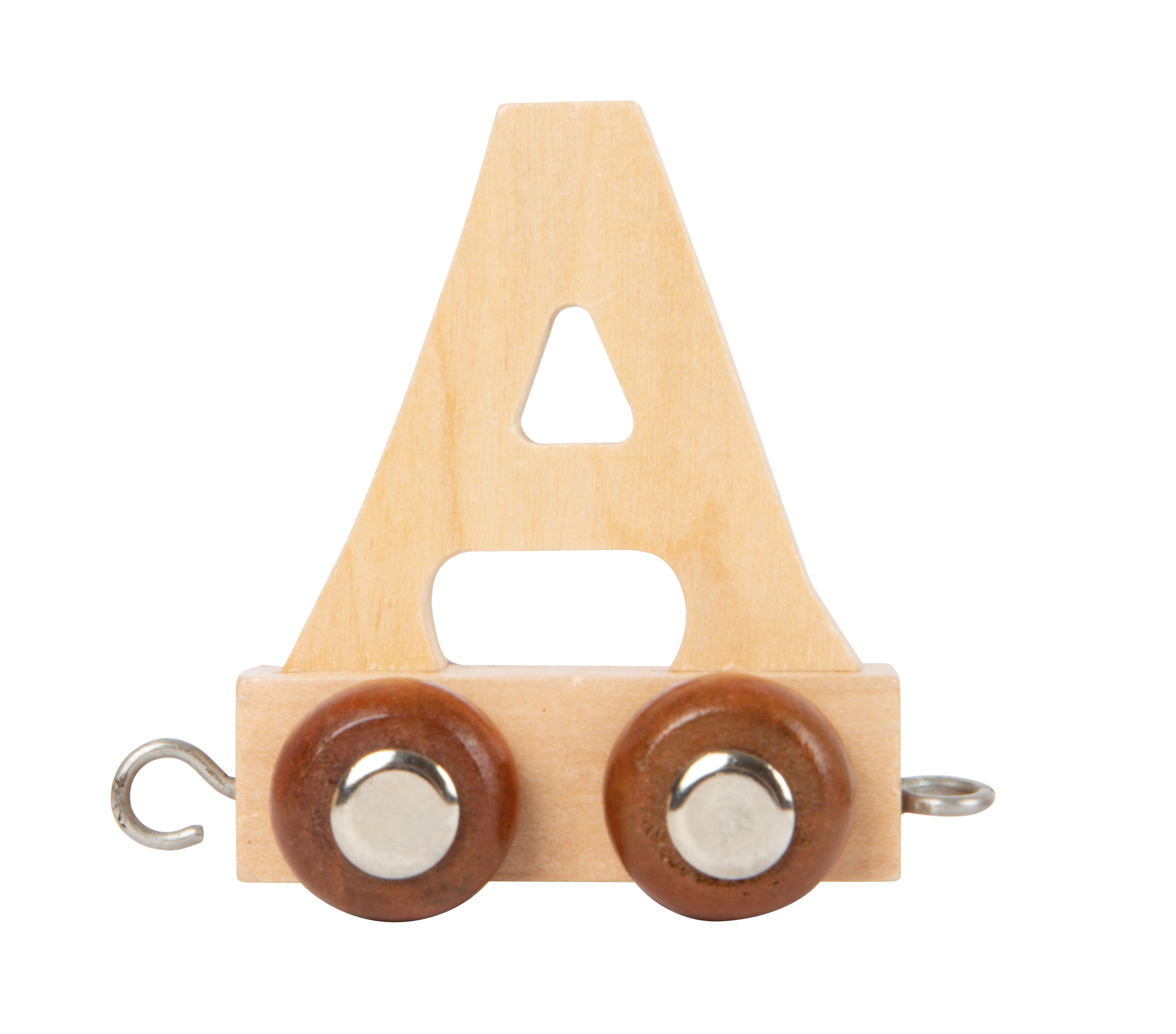Buchstabenzug Holz A für Kinder