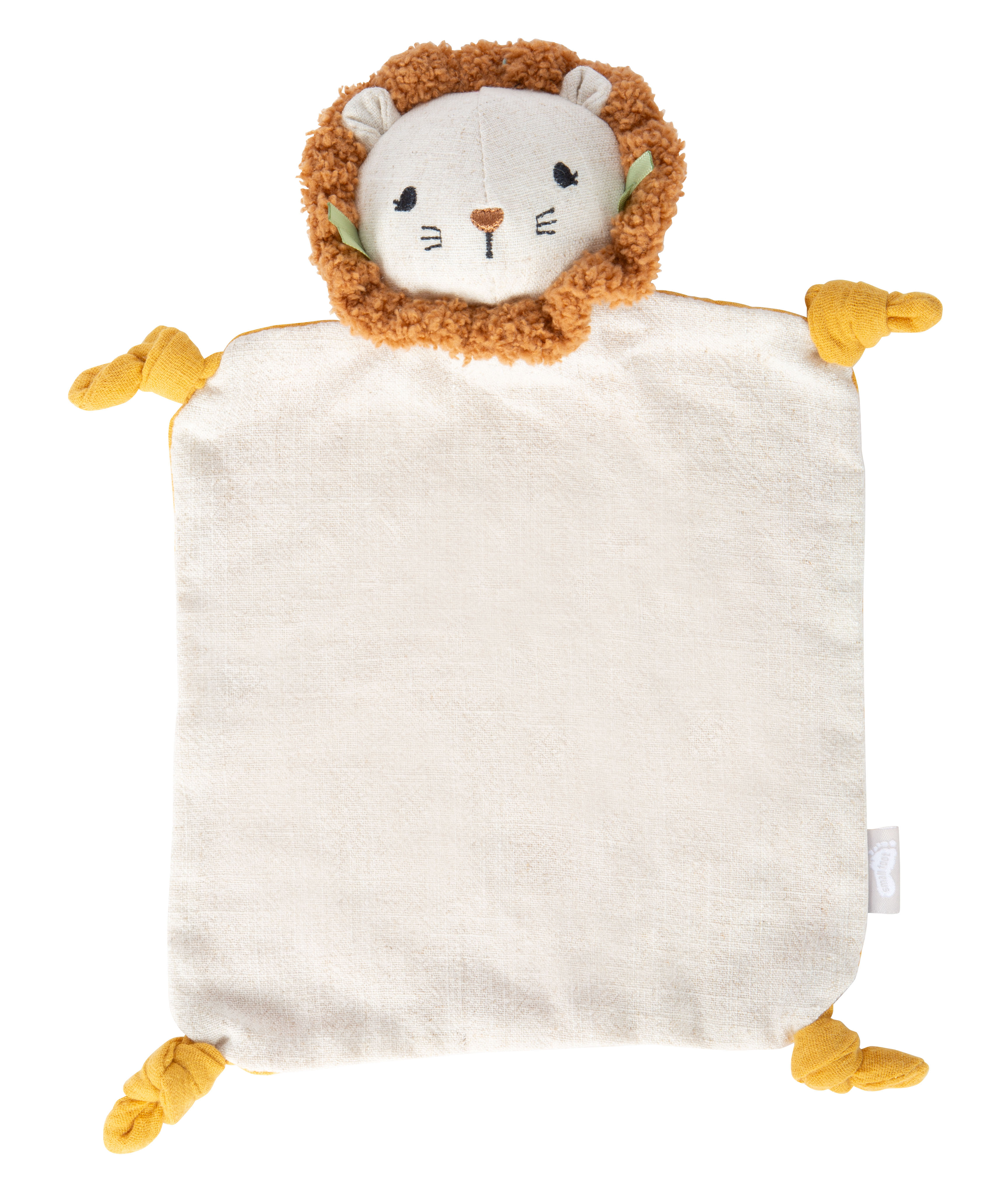 Baby Schnuffeltuch mit Löwenkopf