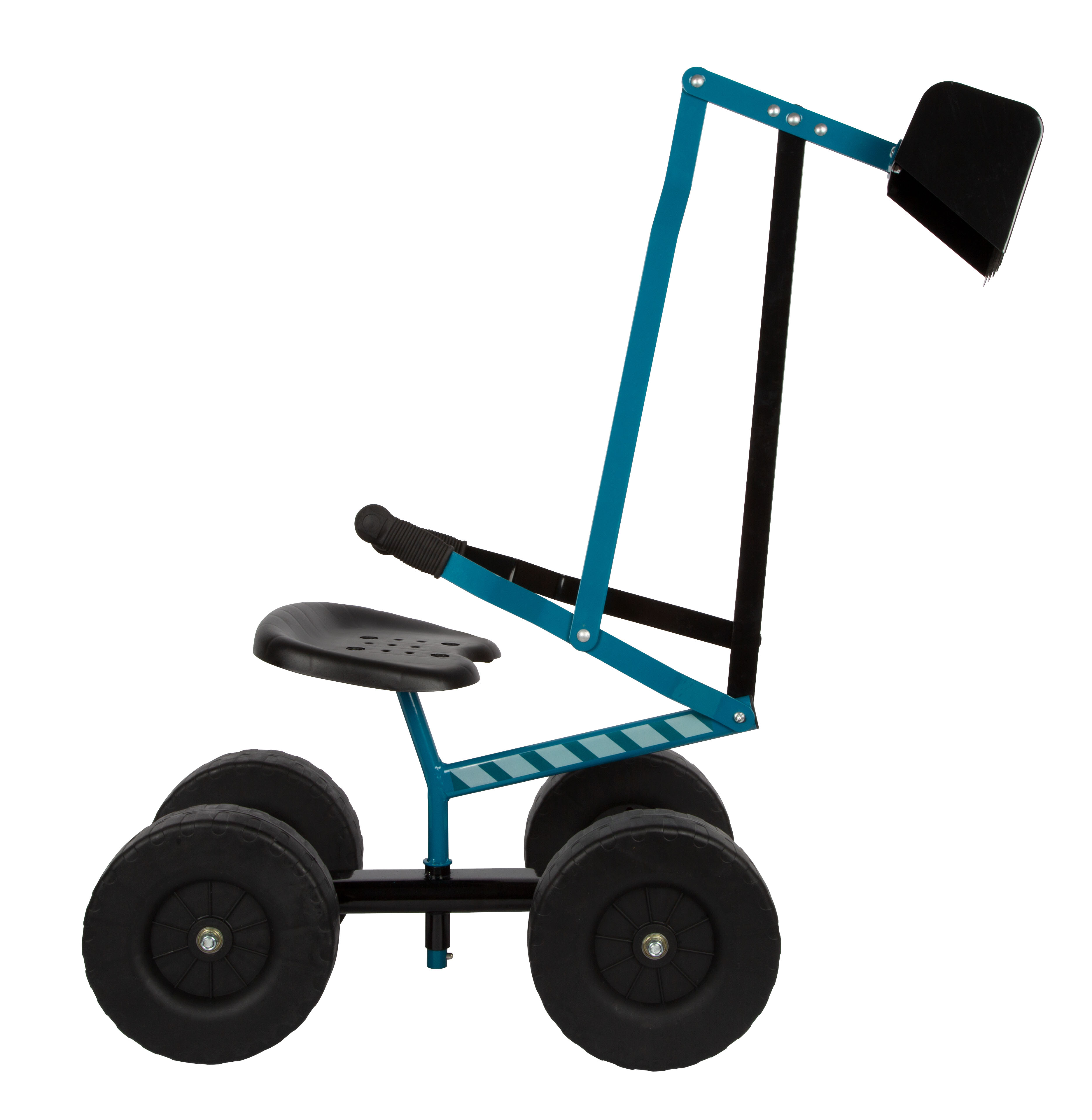 Sandkasten-Bagger mit Rollen und bedienbarer Schaufel für Kinder