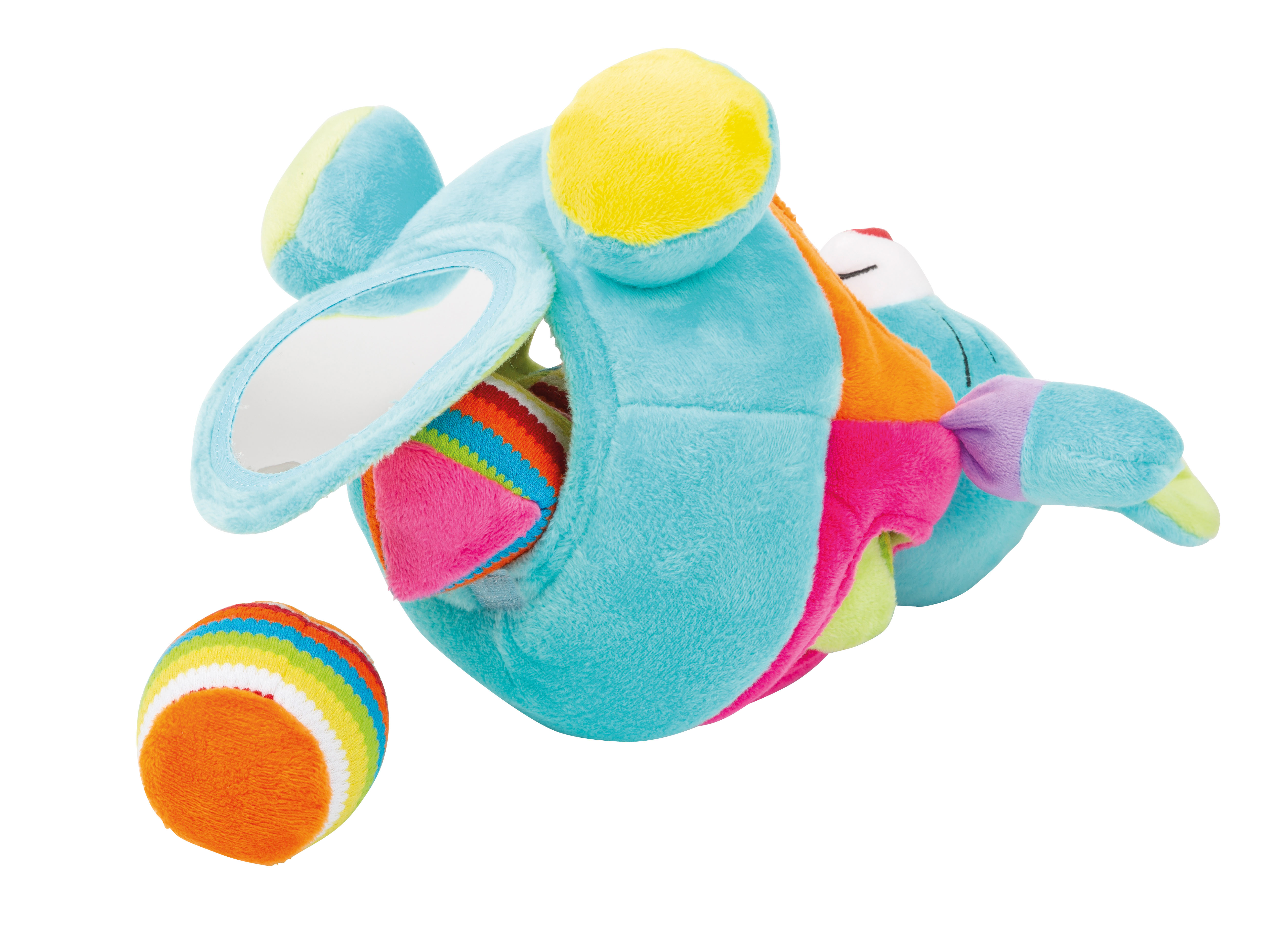 Stoffspielzeug Steck-Maus für Kinder