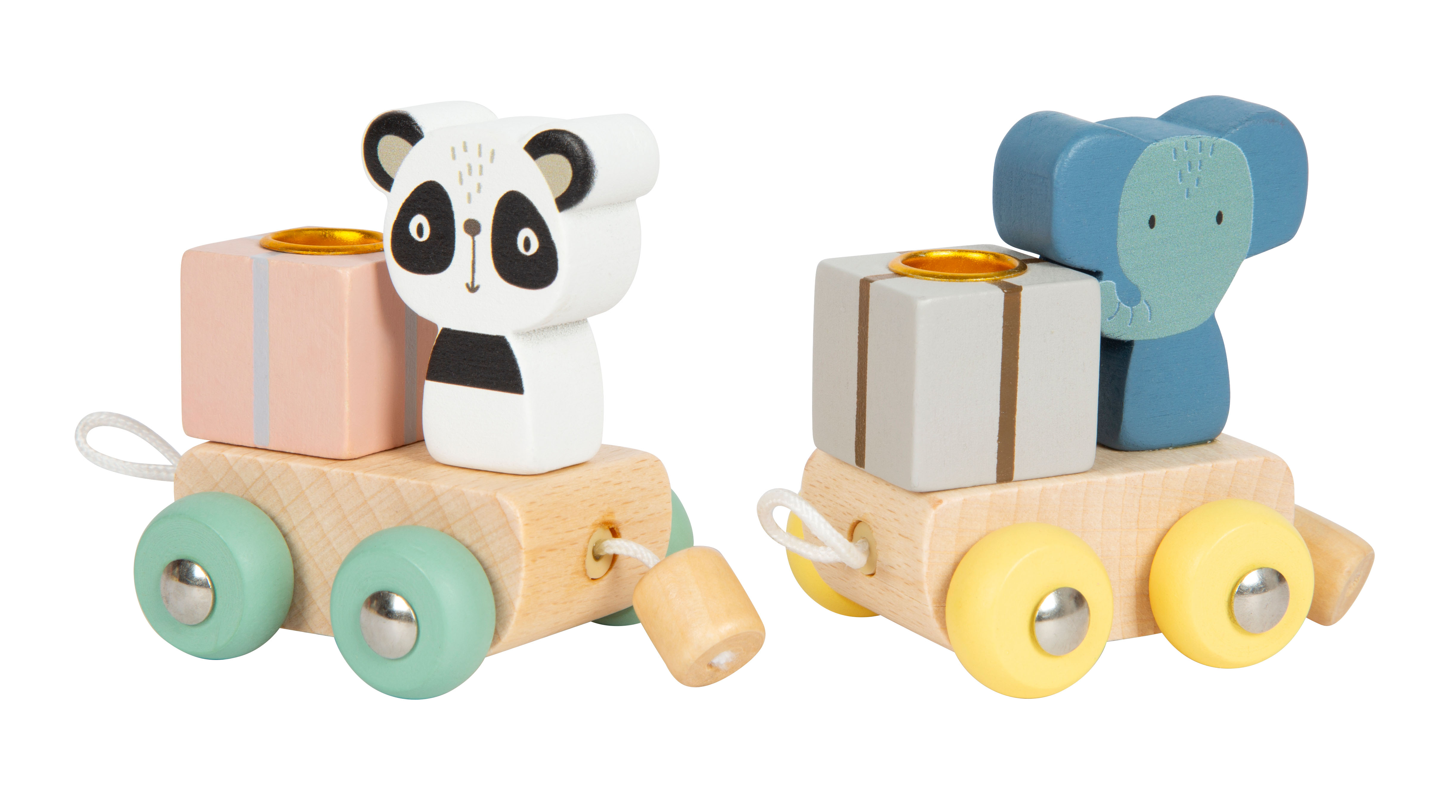 Waggons Panda Elefant für Geburtstagszug