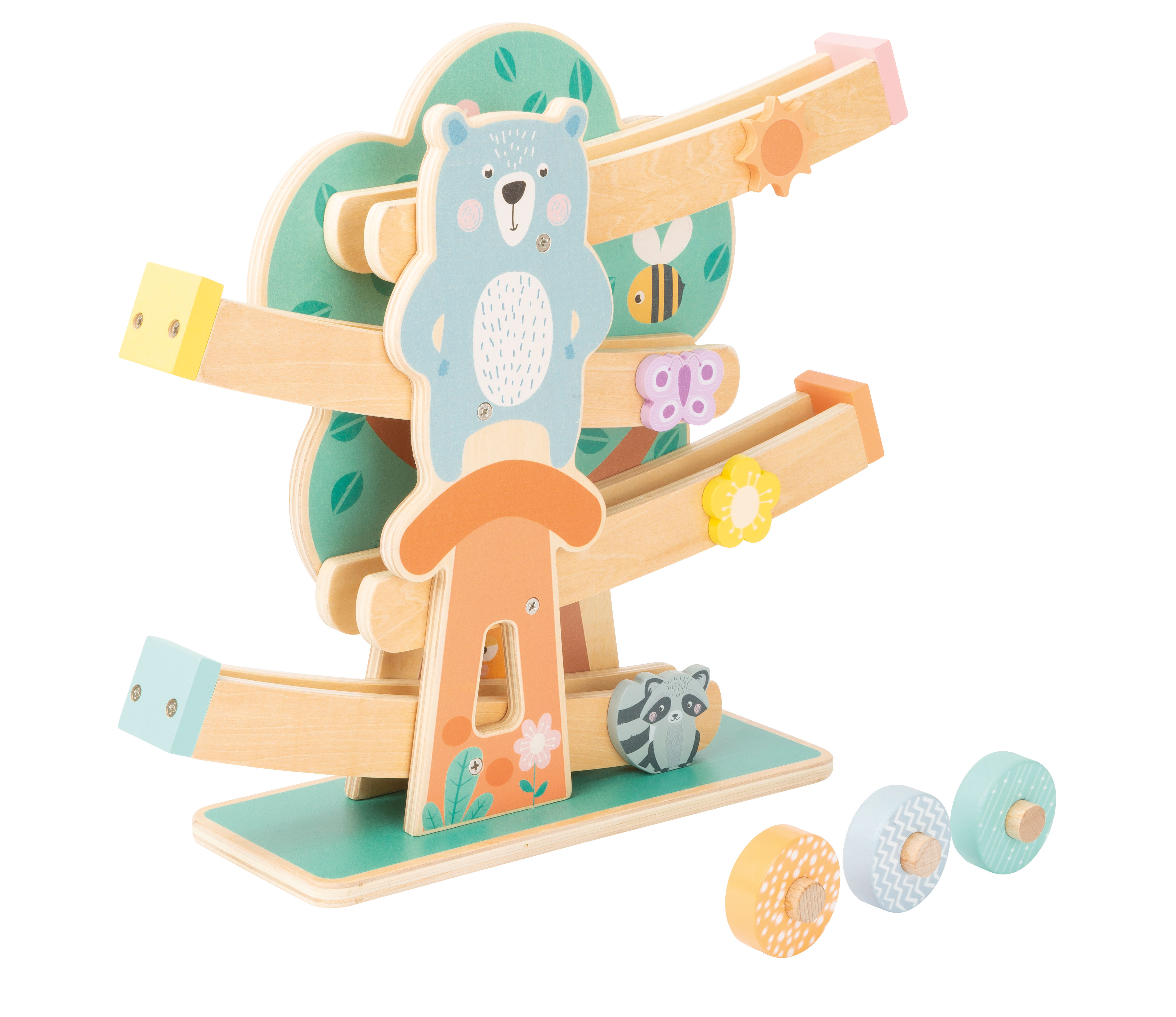 Kugelbahn Pastell für Kinder