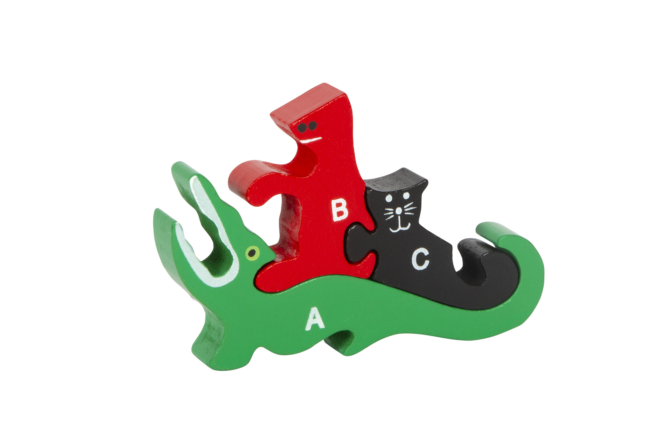Buchstaben und Zahlentiere Alphabet Set