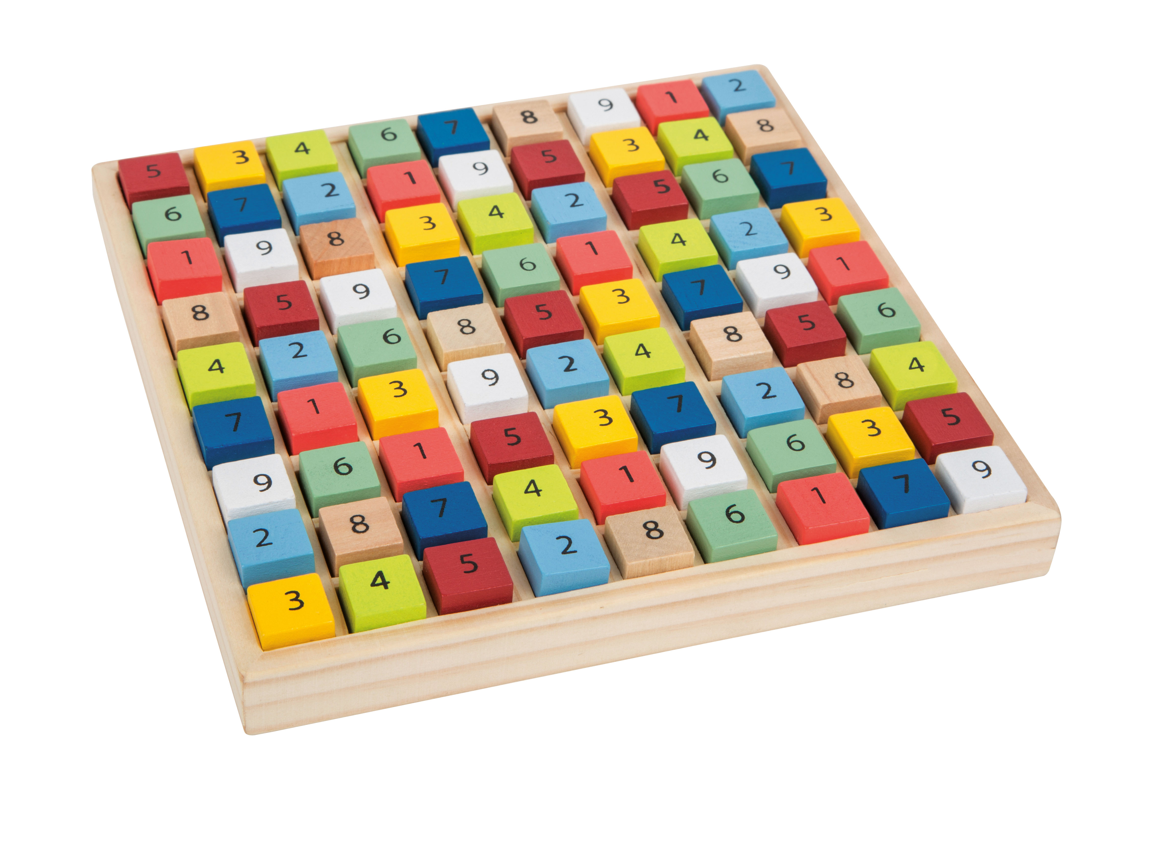 Buntes Sudoku „Educate“ für Kinder
