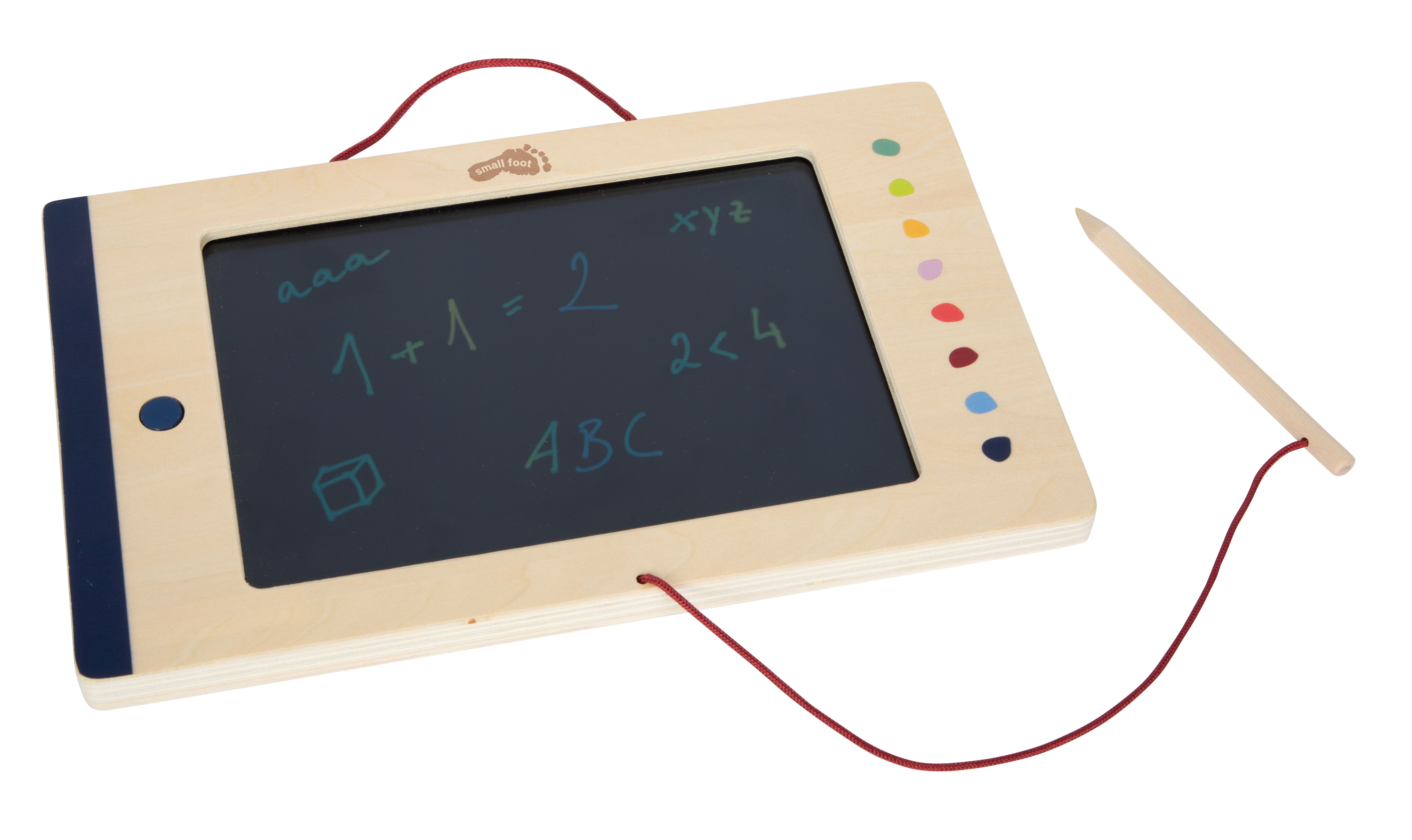 Schreibtafel aus Holz für Kinder