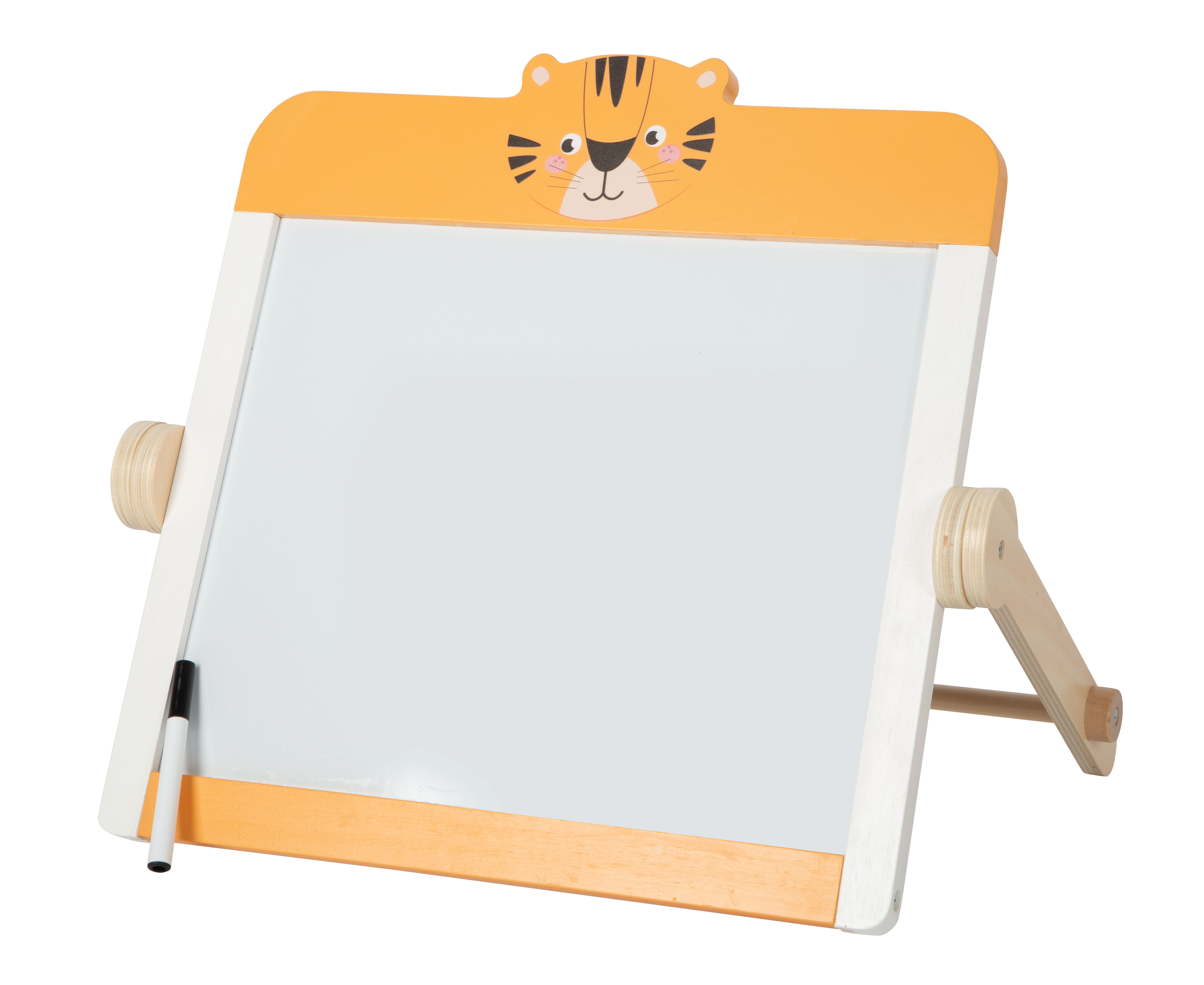 Whiteboard Maltafel für Kinder mit niedlichem Tigerkopf