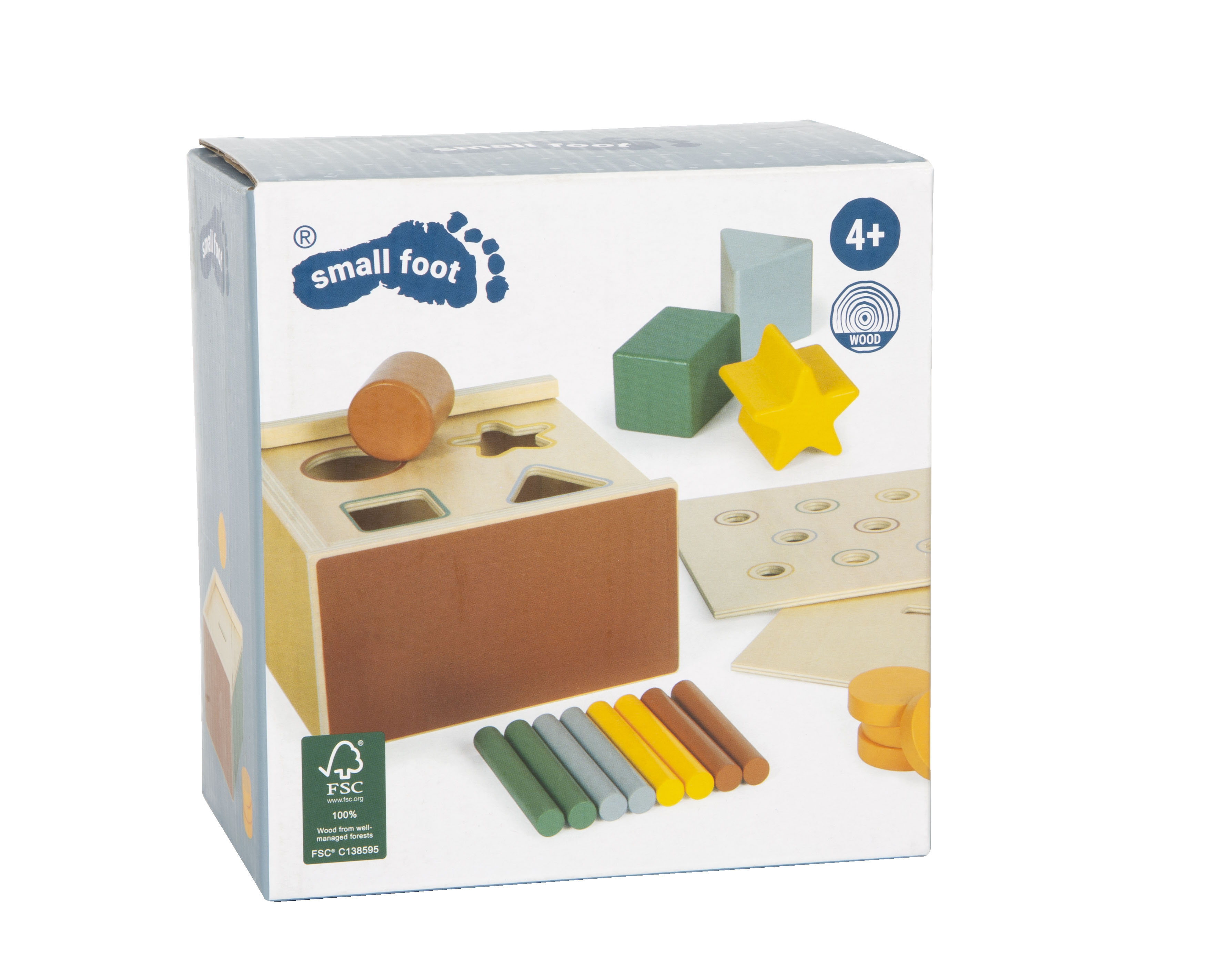 Montessori-Steckspiel Verpackung
